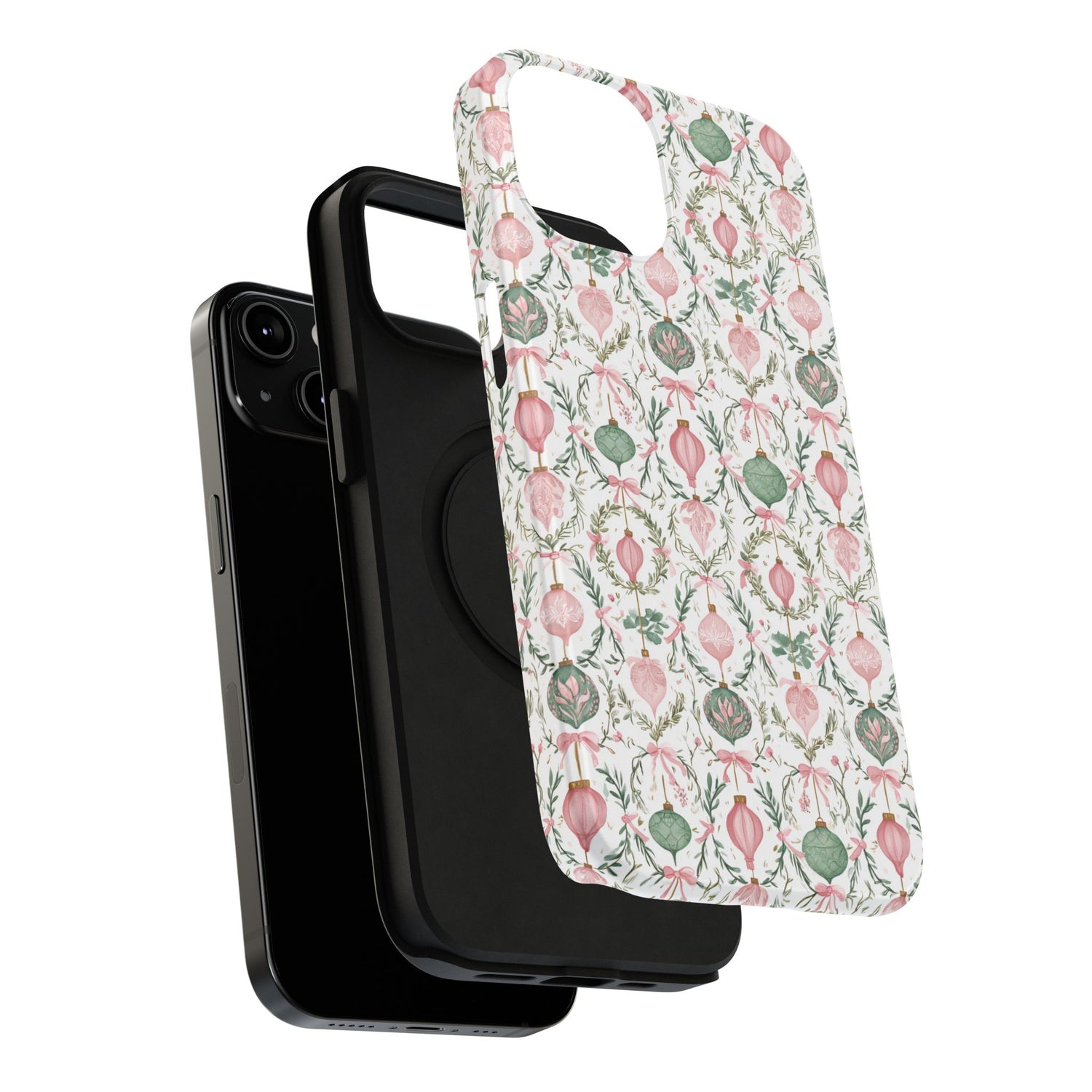 Holiday Ornaments Impact-Resistant Phone Case, iPhone, Samsung