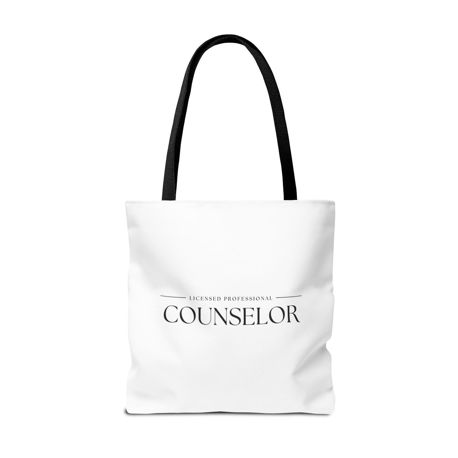 Licensed Counselor Tote Bag | Eco-Friendly Shopping Bag | Gift for Counselors, Therapist Tote, Daily Use Bag, Professional Accessory