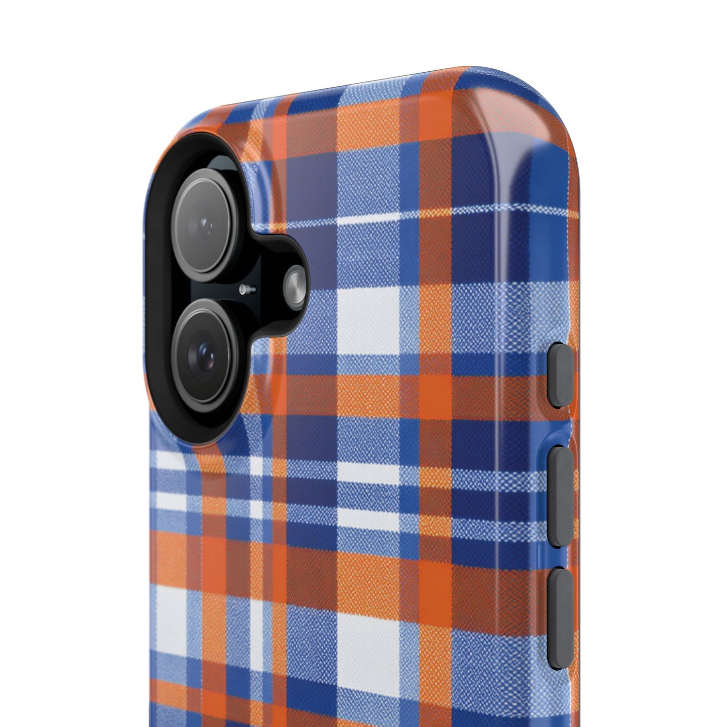 Impact-Resistant Phone Case- Florida Plaid