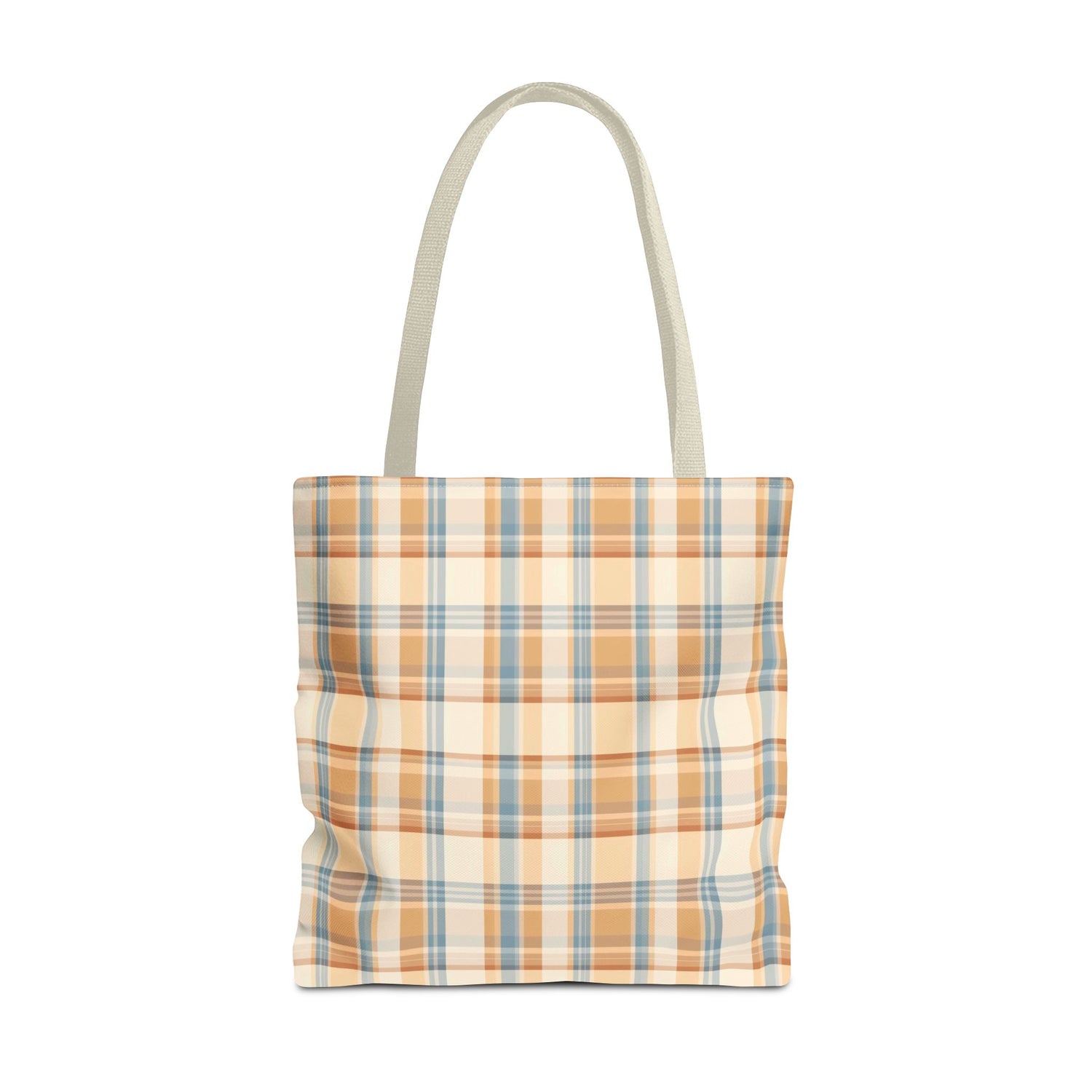 Plaid Tote Bag - Stylish Reusable Bag for Shopping, Beach, Gym, or Everyday Use - Perfect Gift for All Occasions