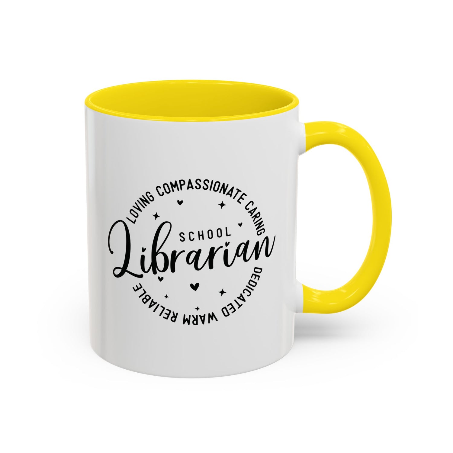 Librarian Love Coffee Mug | Gift for Teachers, School Librarians, Reading Enthusiasts, Book Lovers, Graduation