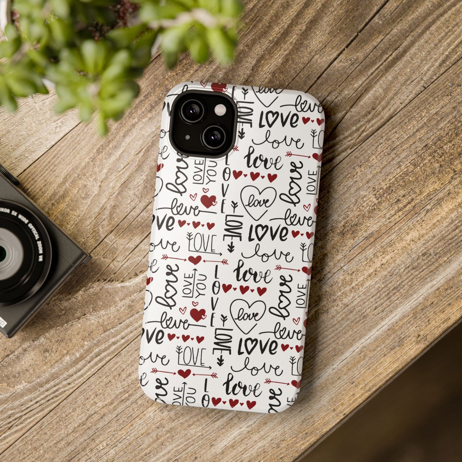 Impact-Resistant Cases-Valentine's Day Love