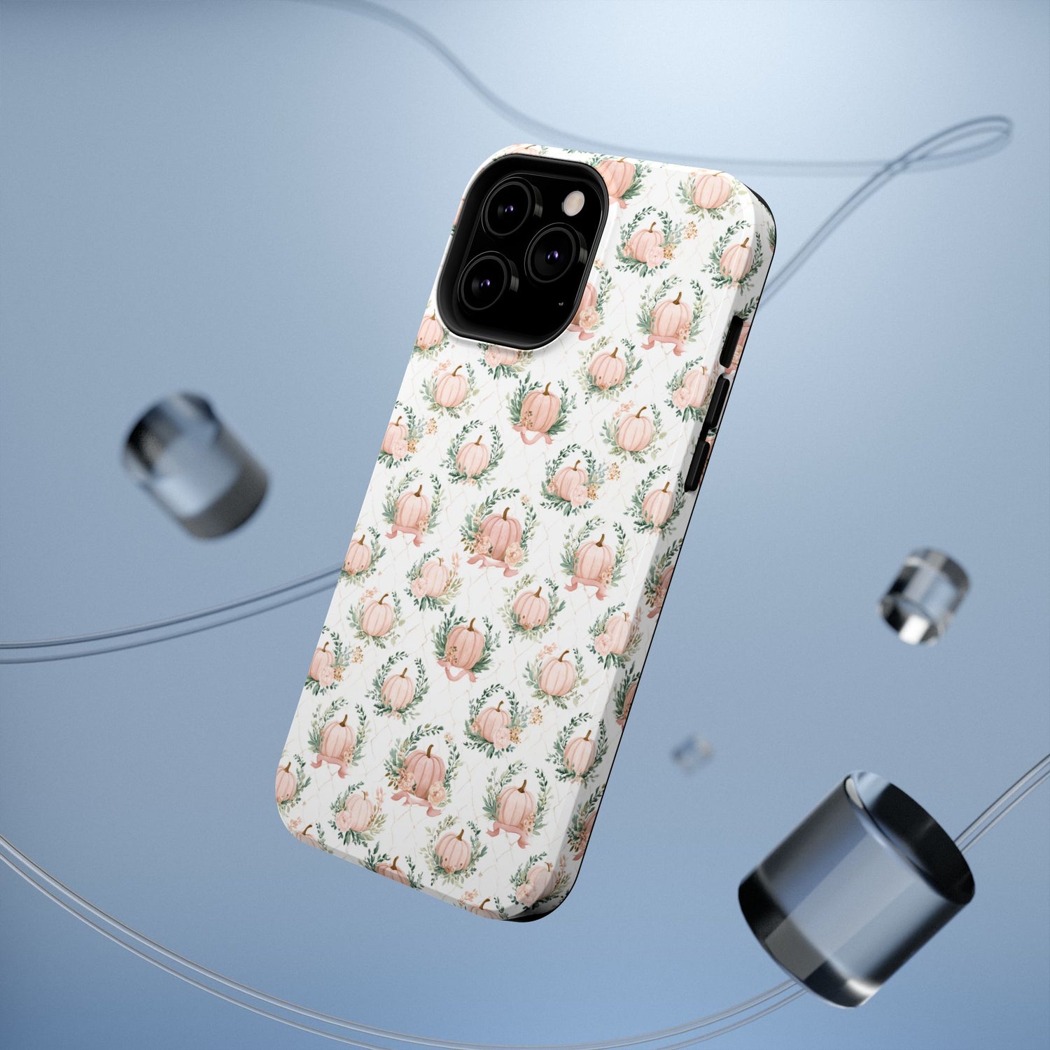 Elegant Pumpkin Impact-Resistant Phone Case, iPhone, Samsung
