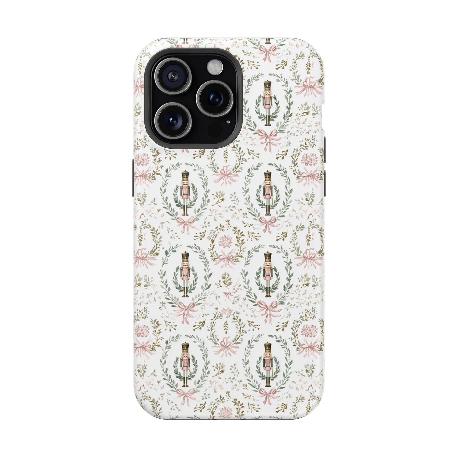 Impact-Resistant Phone Case- Nutcracker Floral