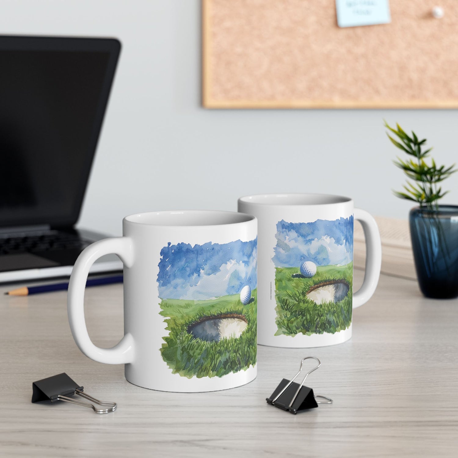 Golf Life Ceramic Mug | Perfect Gift for Golfers, Coffee Lover, Sports Enthusiast, Tea Cup, Home Decor