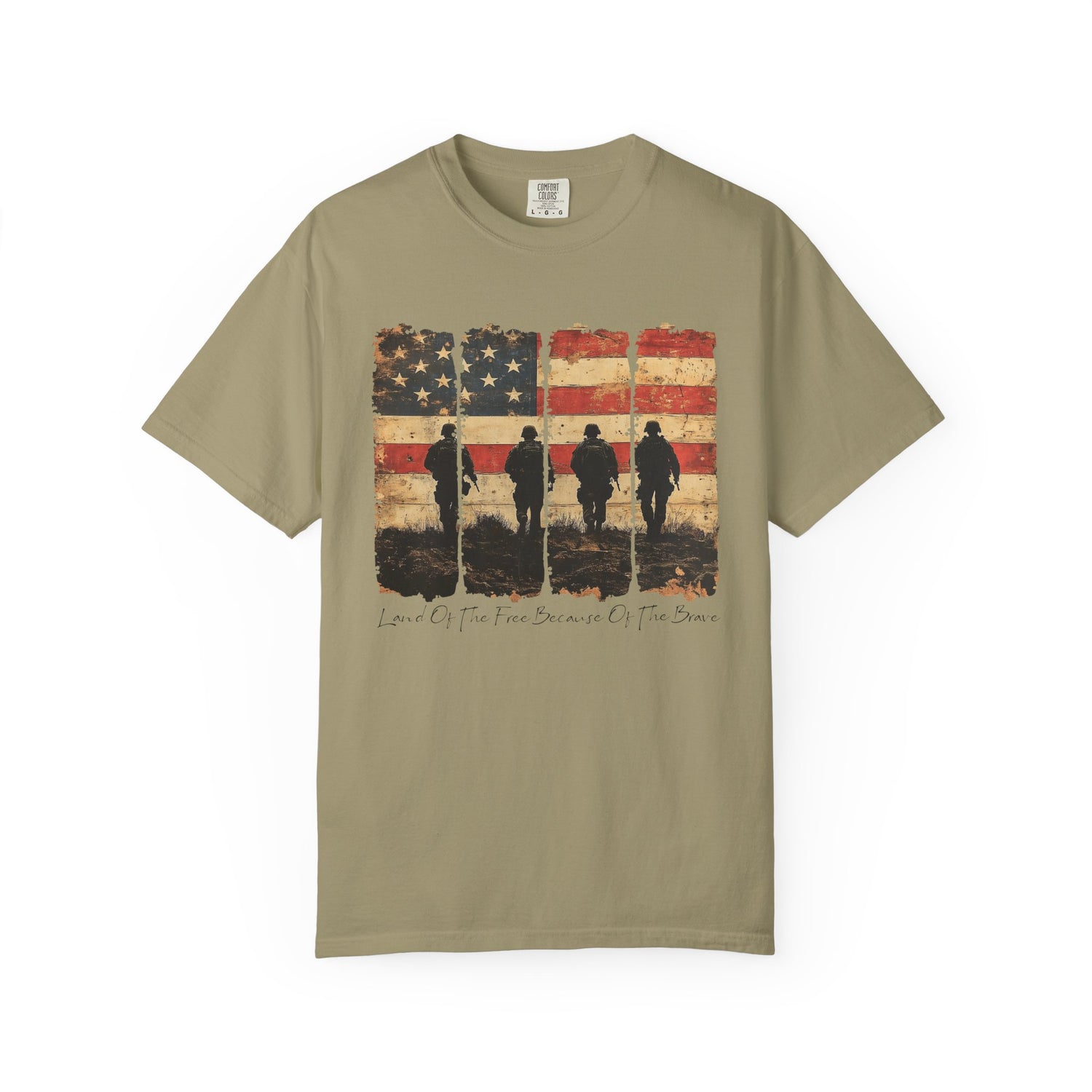 Men's Garment-Dyed T-shirt - Land of the Free