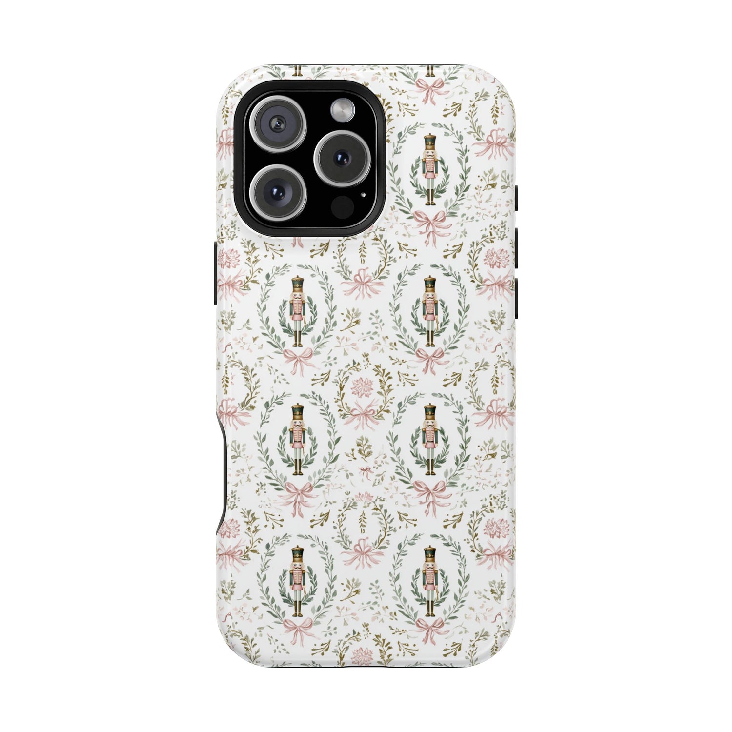 Impact-Resistant Phone Case- Nutcracker Floral