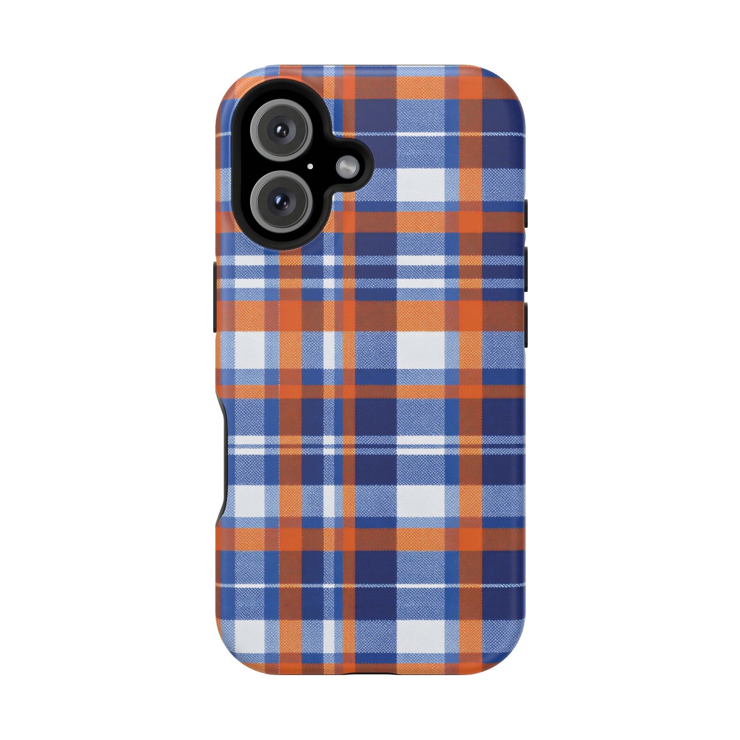 Impact-Resistant Phone Case- Florida Plaid