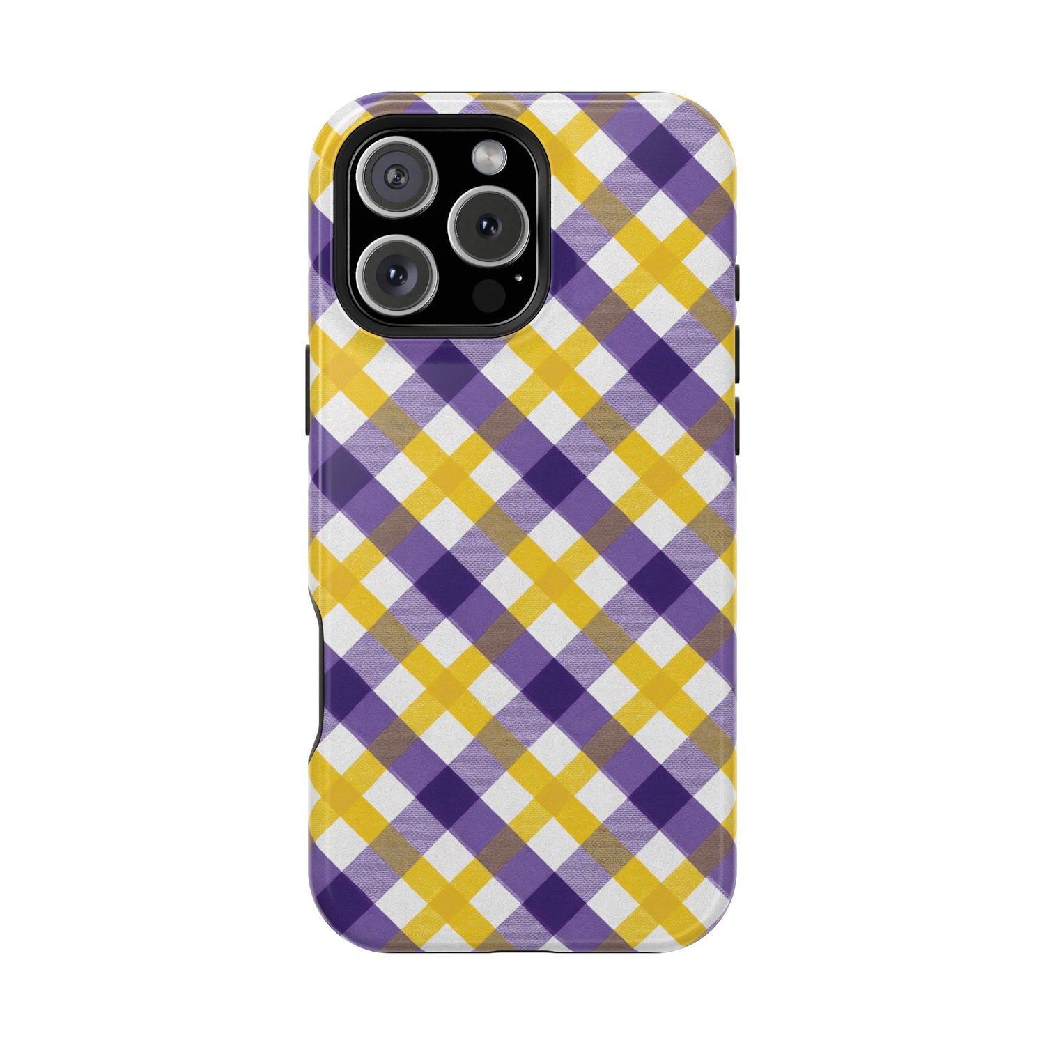 Phone Case | Impact-Resistant Louisiana Plaid