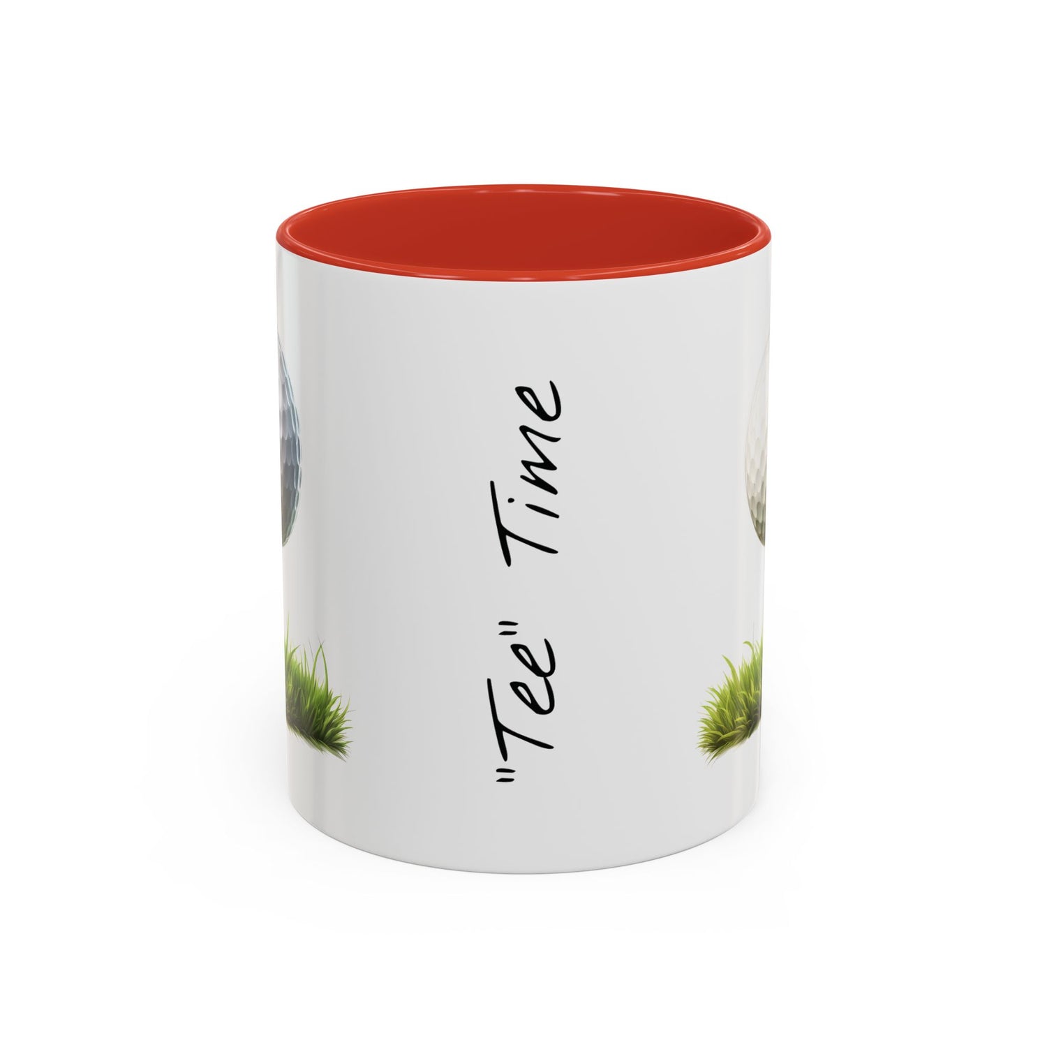 Golf Lover's Accent Coffee Mug - Perfect Gift for Golfers, Tee Time Enthusiasts, Sports Coffee Mug, Fun Golf Decor, Unique Golf Gifts