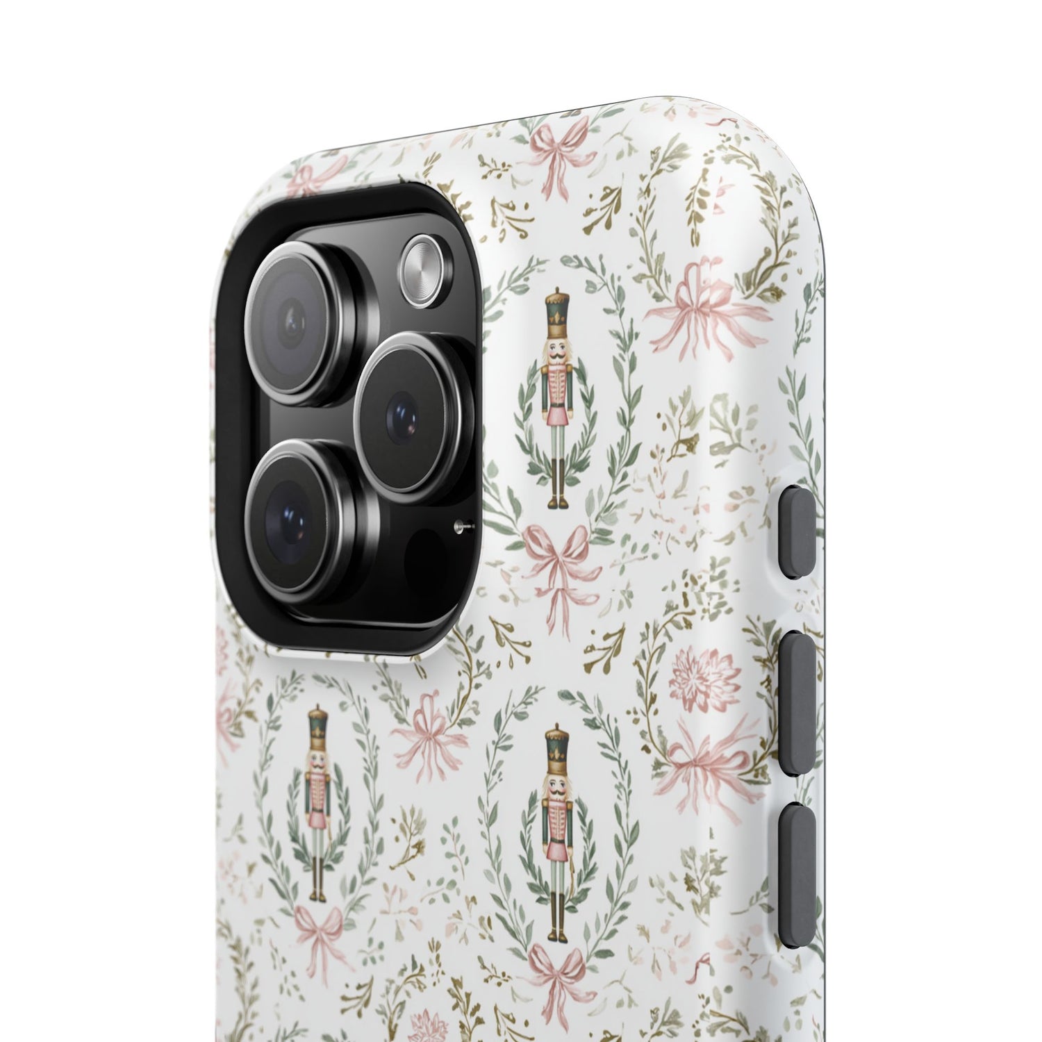 Impact-Resistant Phone Case- Nutcracker Floral