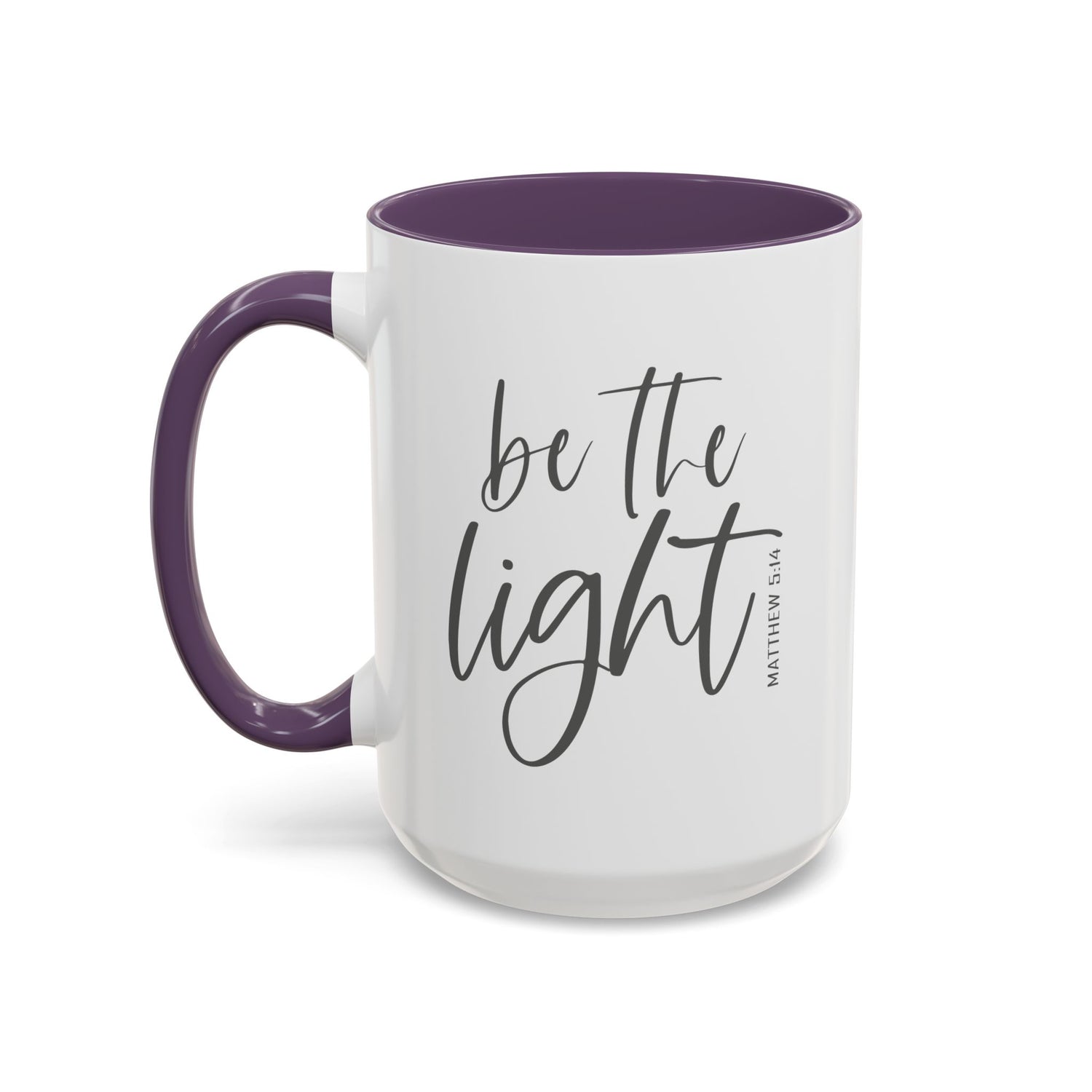 Be the Light Accent Coffee Mug (11, 15oz)