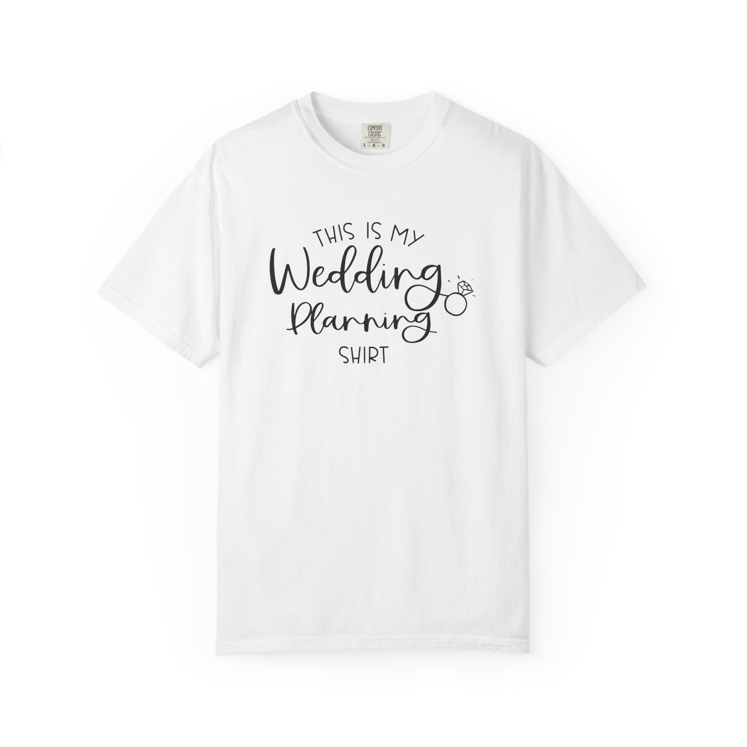 Wedding Planning T-Shirt, Bridal Shower Gift, Engagement Party Wear, Wedding Coordinator Tee, Bride Tribe Shirt