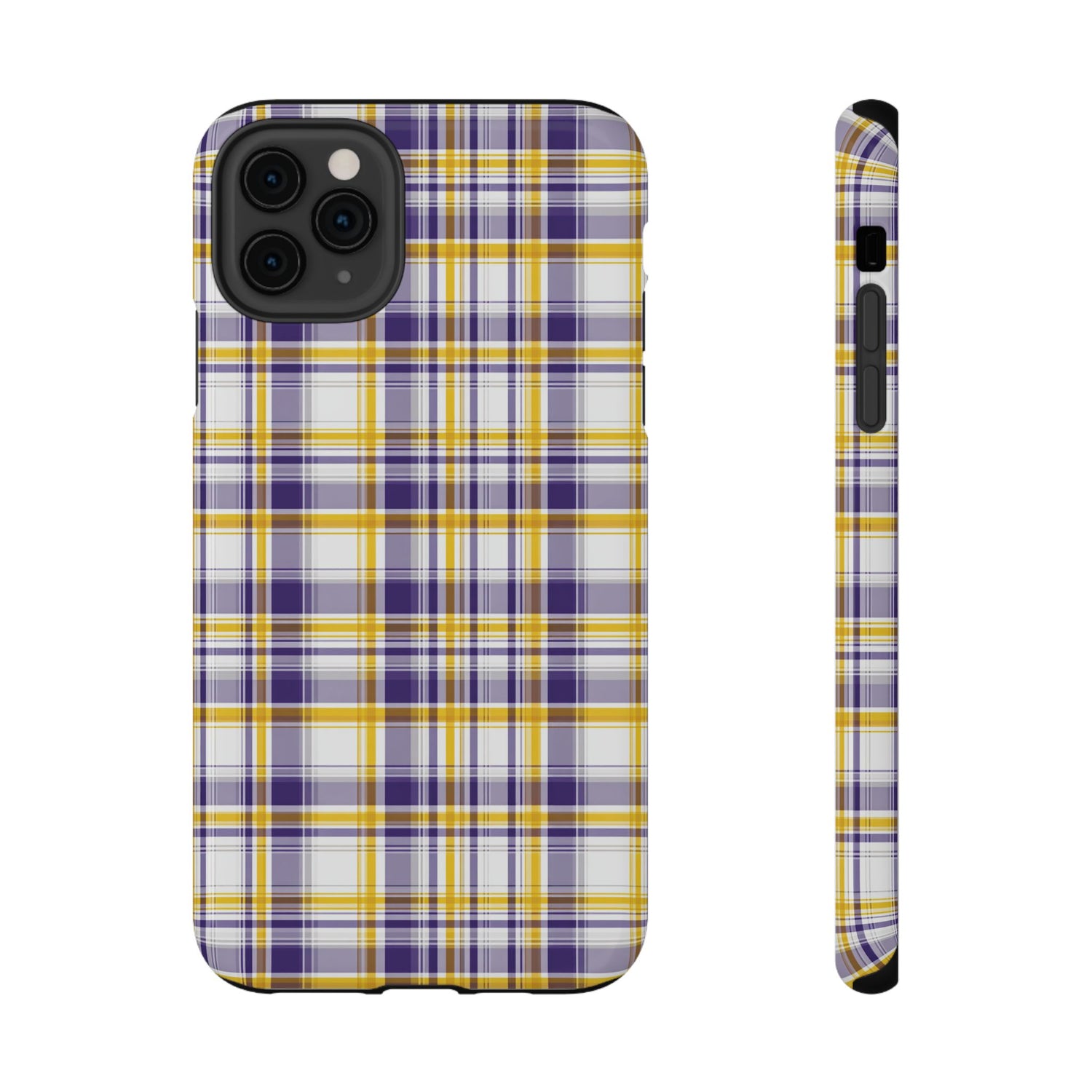 Louisiana Plaid Impact-Resistant Phone Case