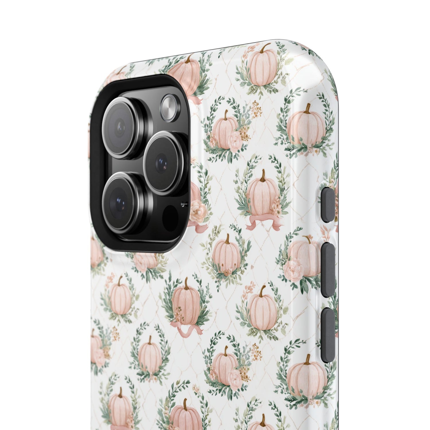 Elegant Pumpkin Impact-Resistant Phone Case, iPhone, Samsung
