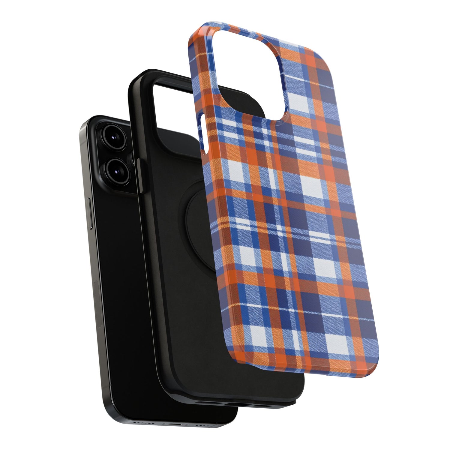 Impact-Resistant Phone Case- Florida Plaid