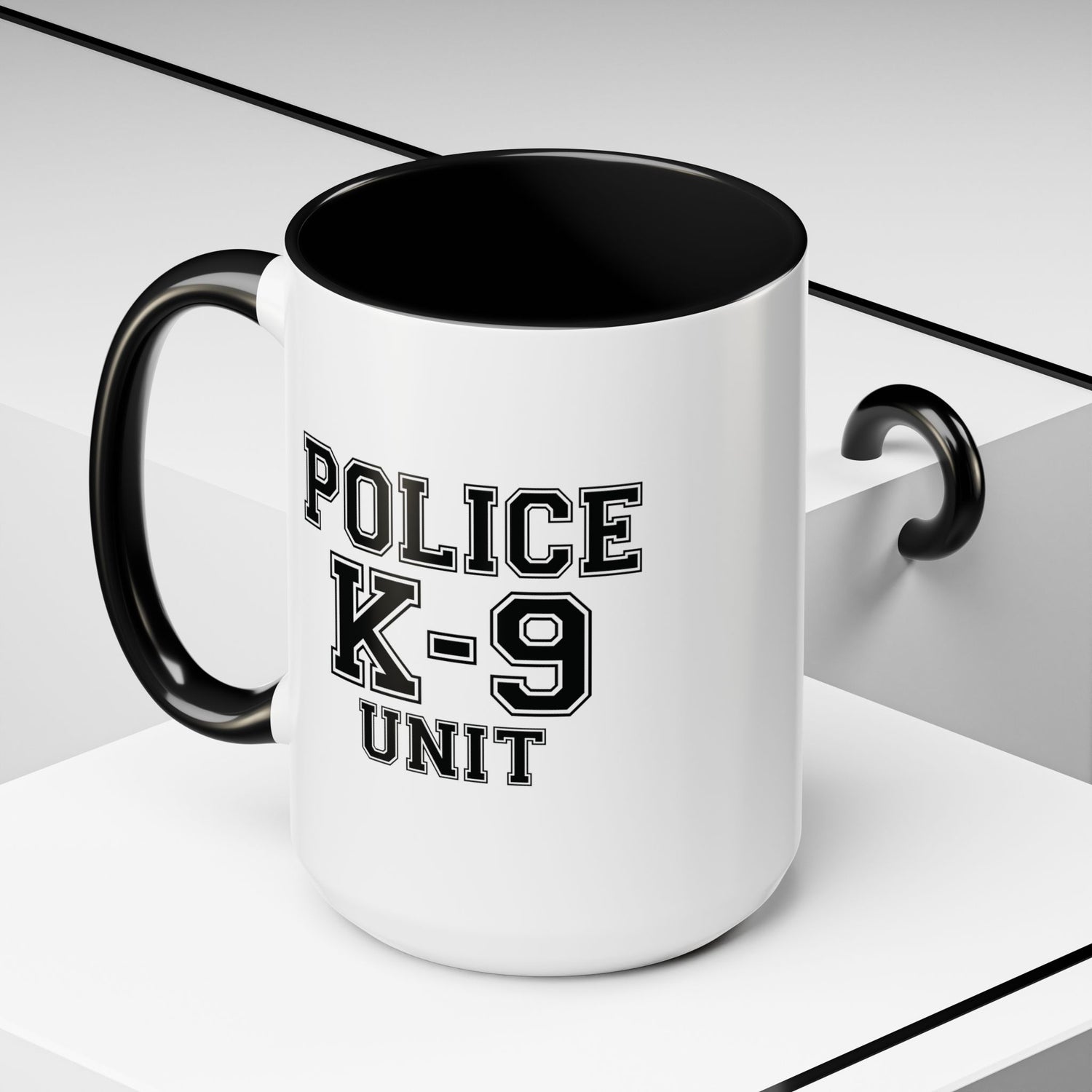 Police K-9 Unit Coffee Mug, Police Dog Lover Gift, K9 Officer Present, Law Enforcement Mug, Dog Handler Cup, Unique Gift for Police