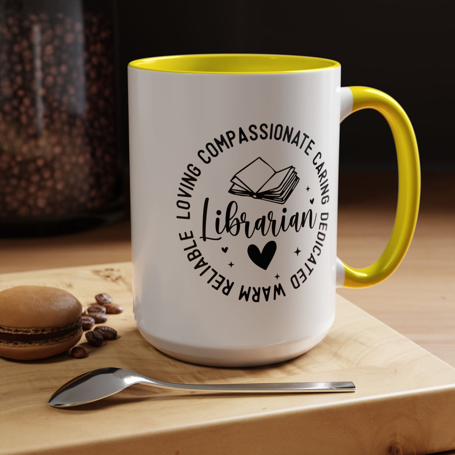 Librarian Coffee Mug - Unique Gift for Book Lovers, Personalized Mug, Literary Decor, Teacher Appreciation