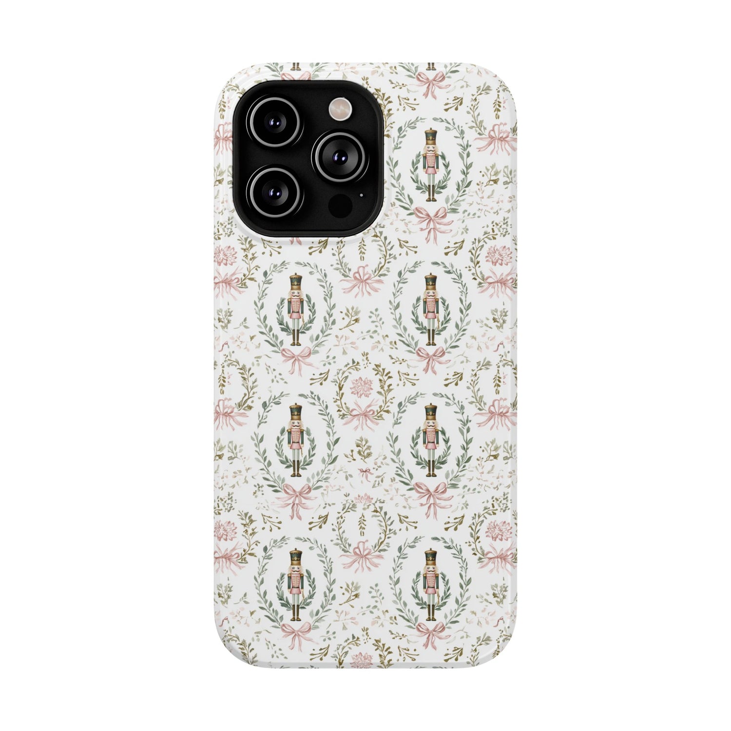 Impact-Resistant Phone Case- Nutcracker Floral