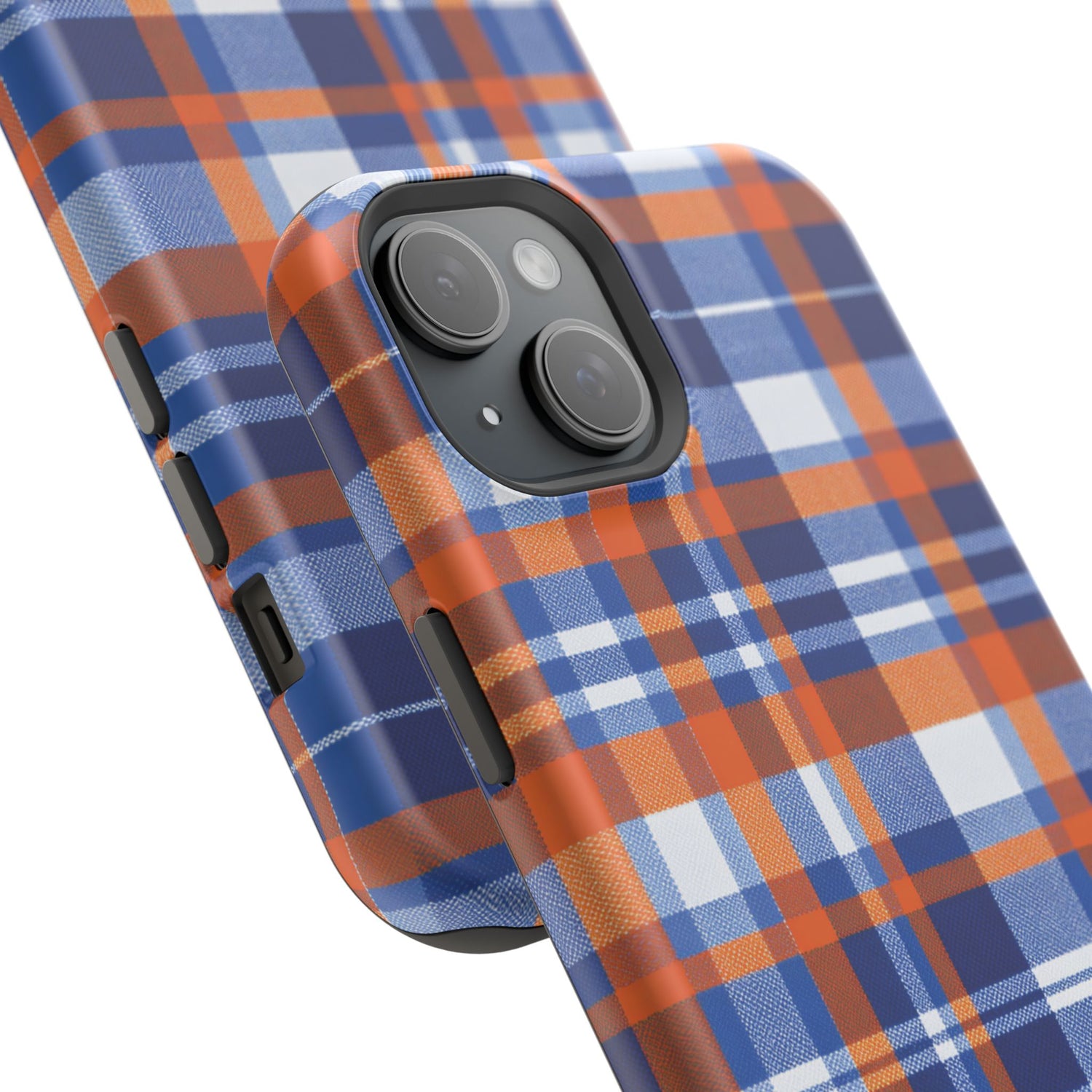 Impact-Resistant Phone Case- Florida Plaid