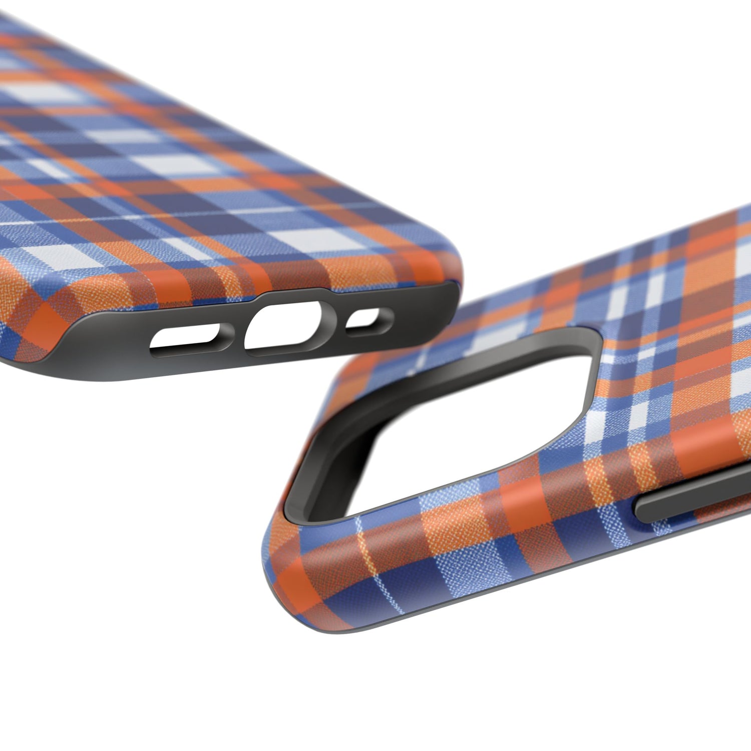 Impact-Resistant Phone Case- Florida Plaid