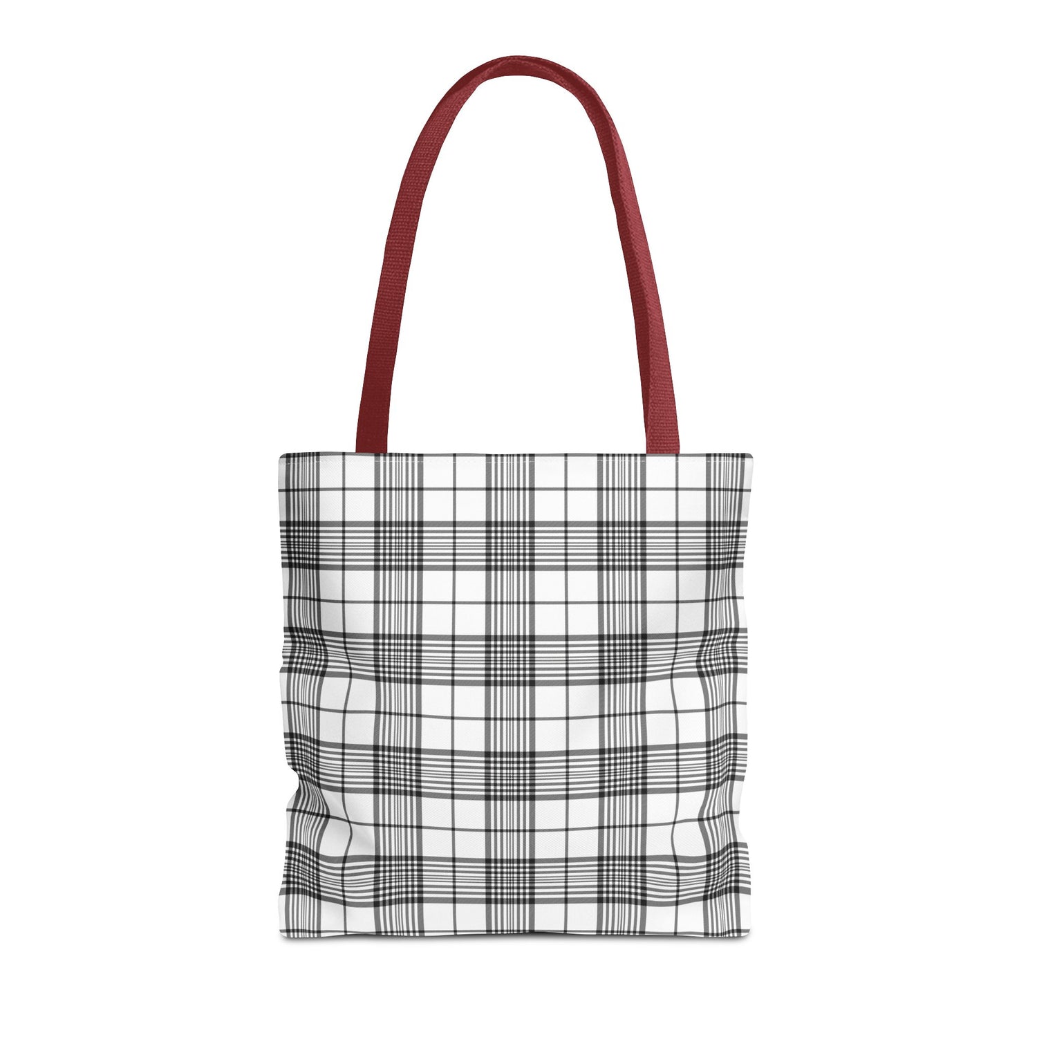 Farmhouse Plaid Tote Bag