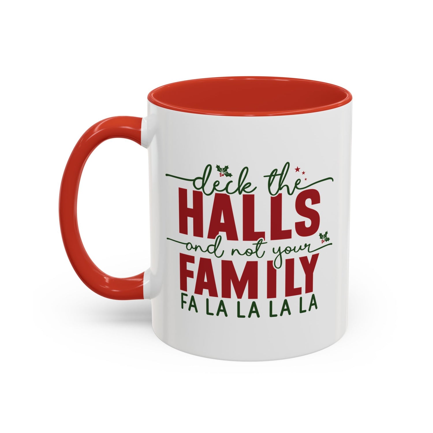 Funny Holiday Coffee Mug, Festive Drinkware