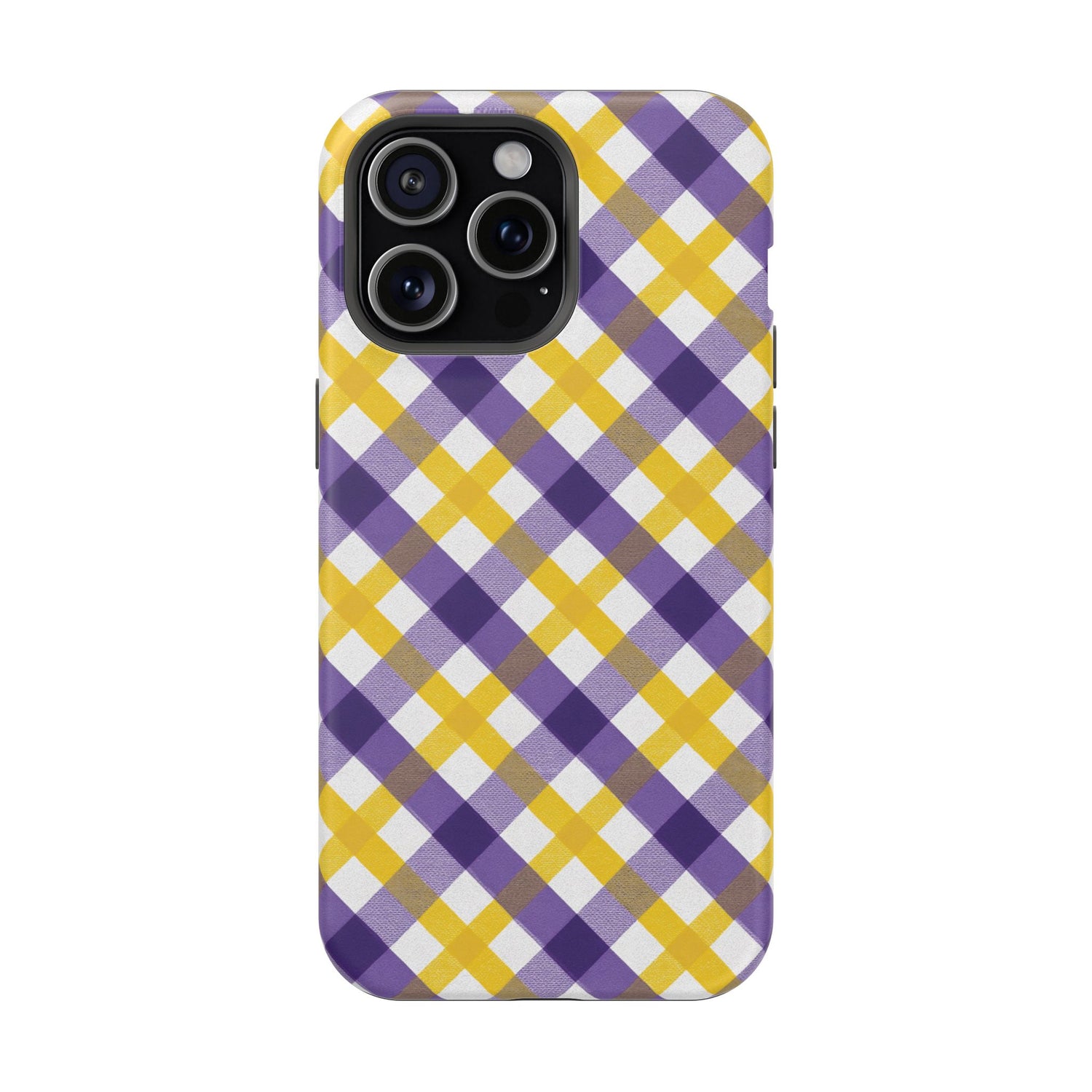 Phone Case | Impact-Resistant Louisiana Plaid