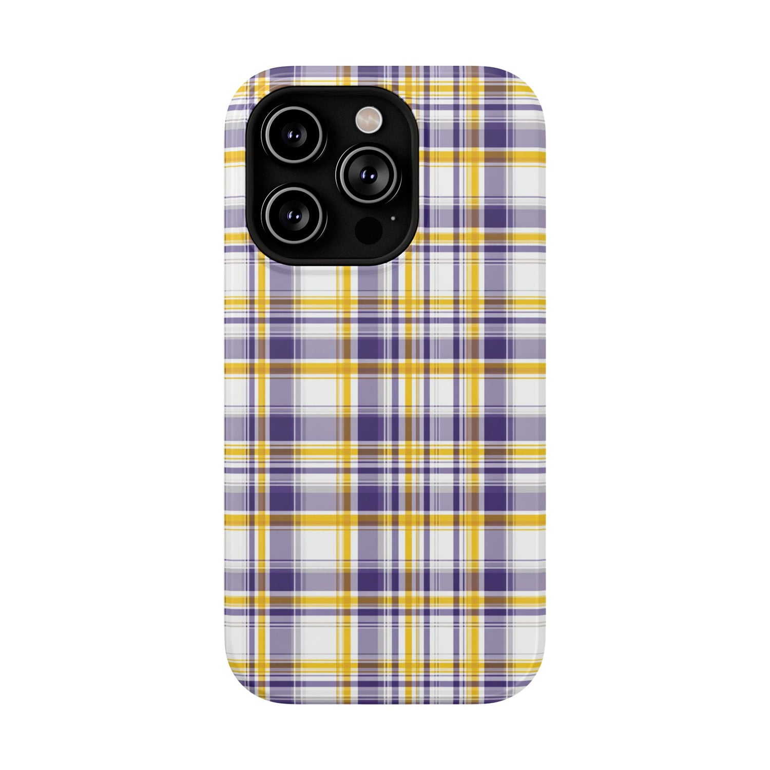 Louisiana Plaid Impact-Resistant Phone Case