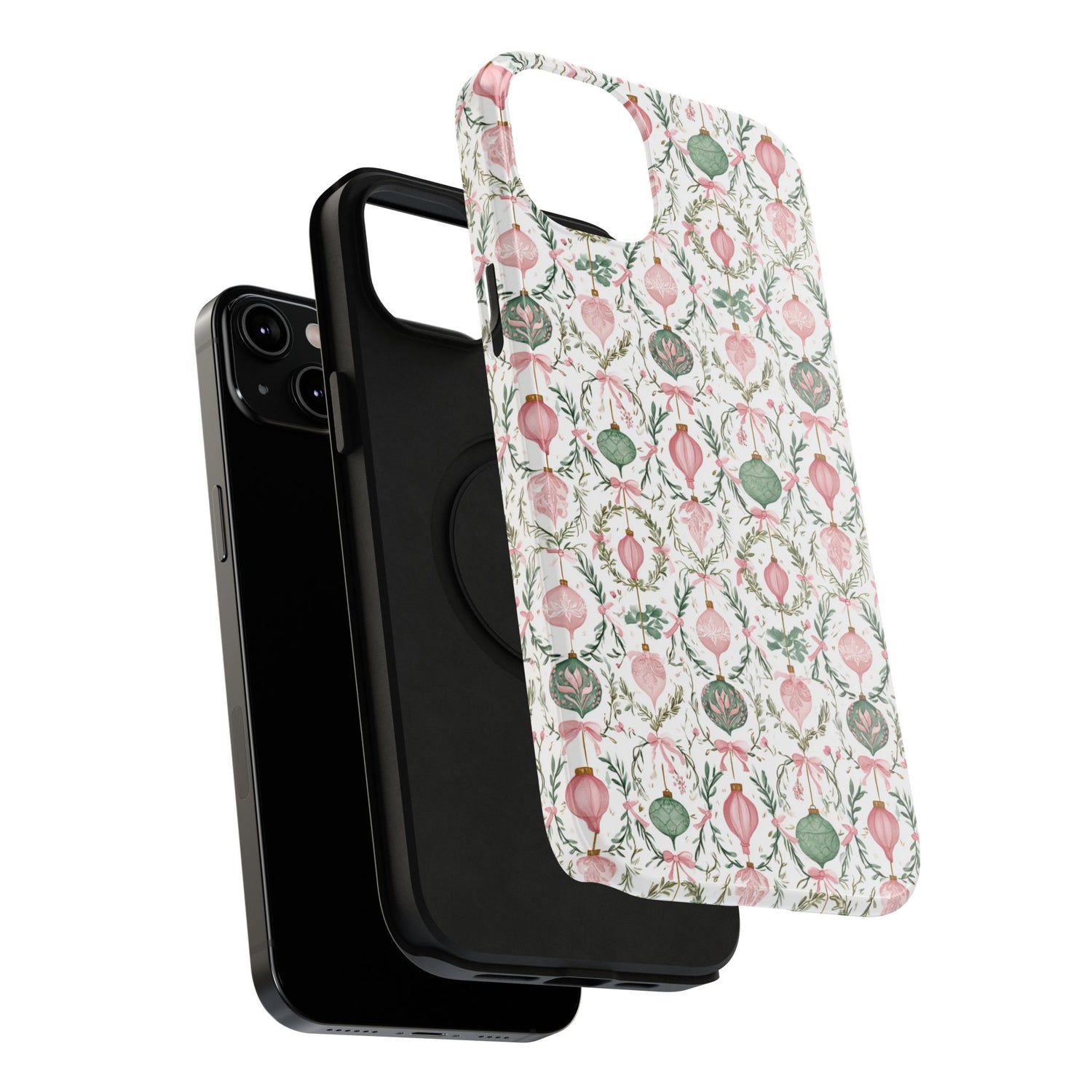 Holiday Ornaments Impact-Resistant Phone Case, iPhone, Samsung