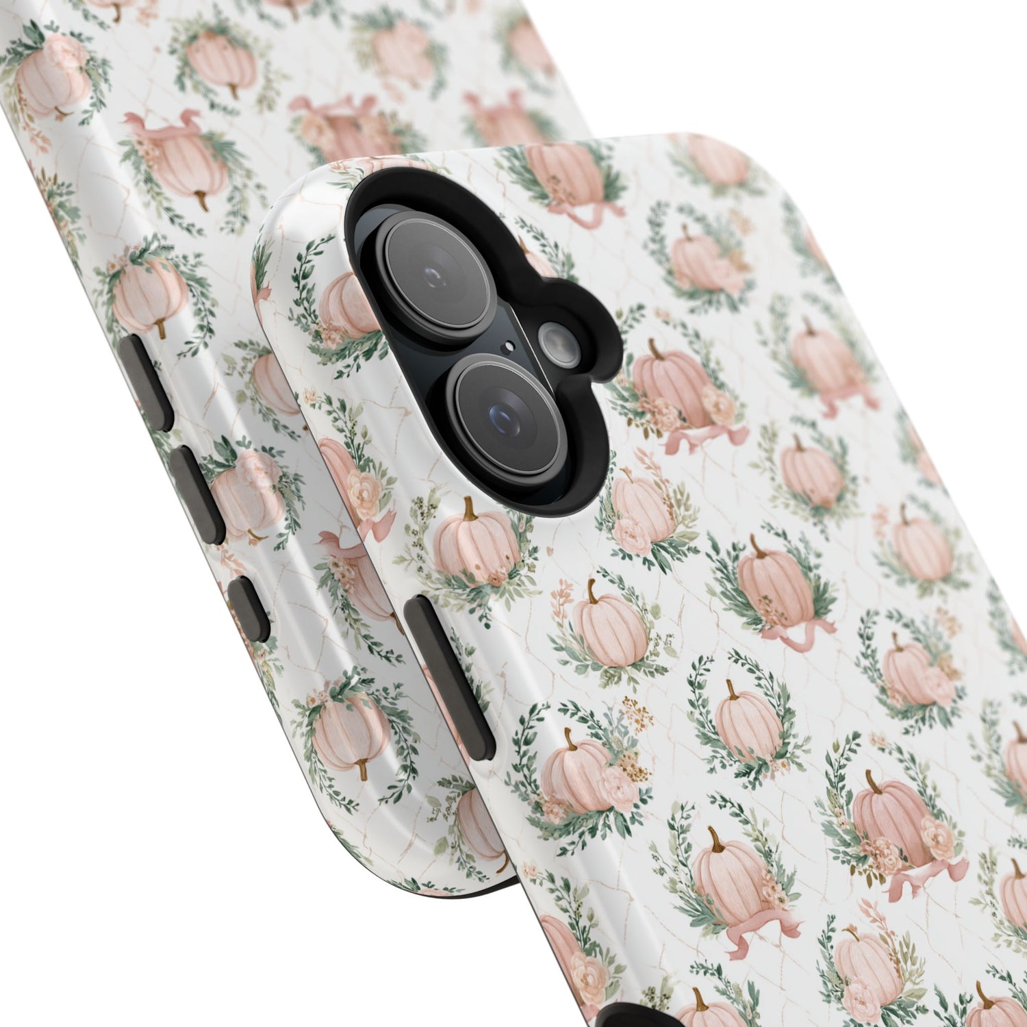 Elegant Pumpkin Impact-Resistant Phone Case, iPhone, Samsung
