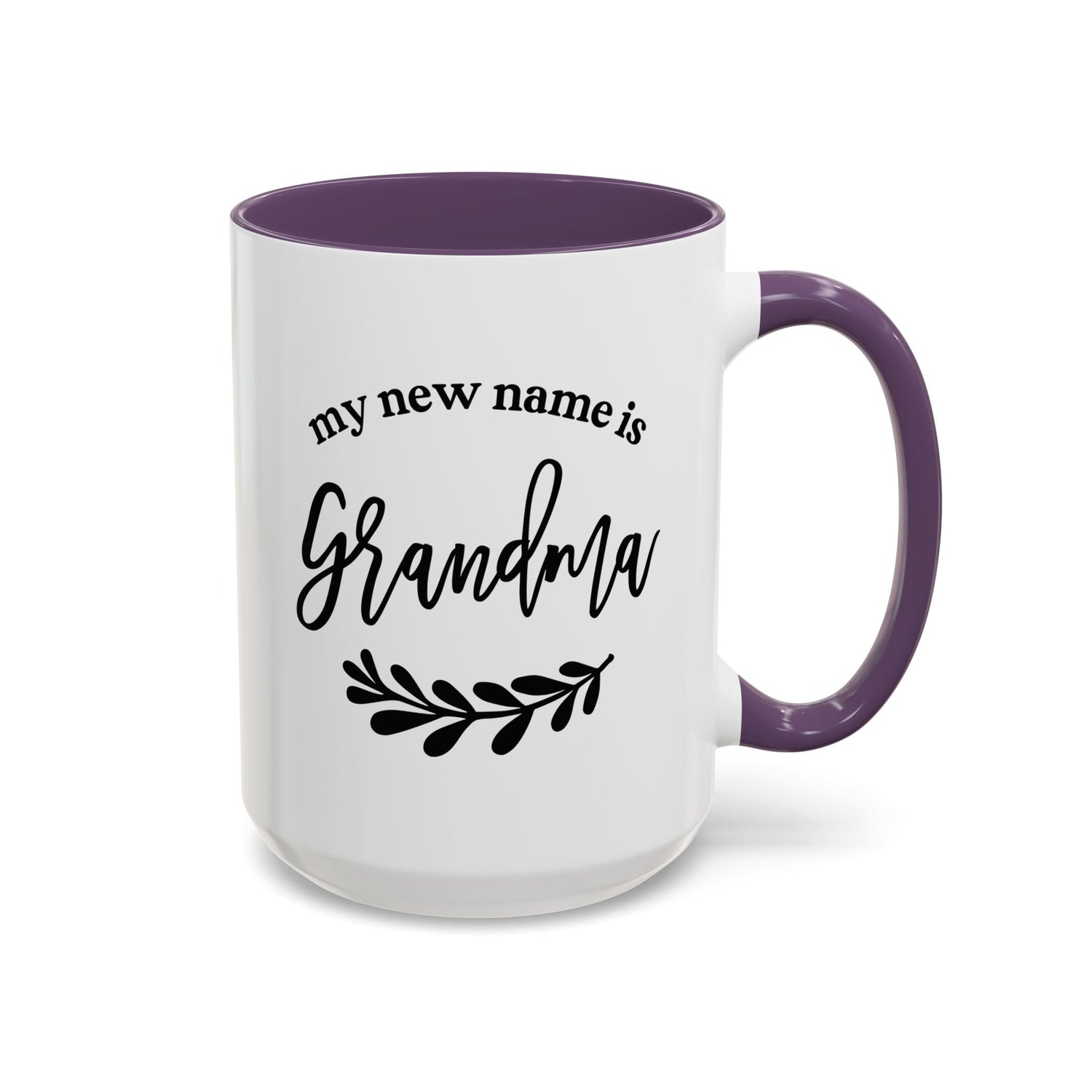 Grandma Double-Side Mug -My New Name is Grandma