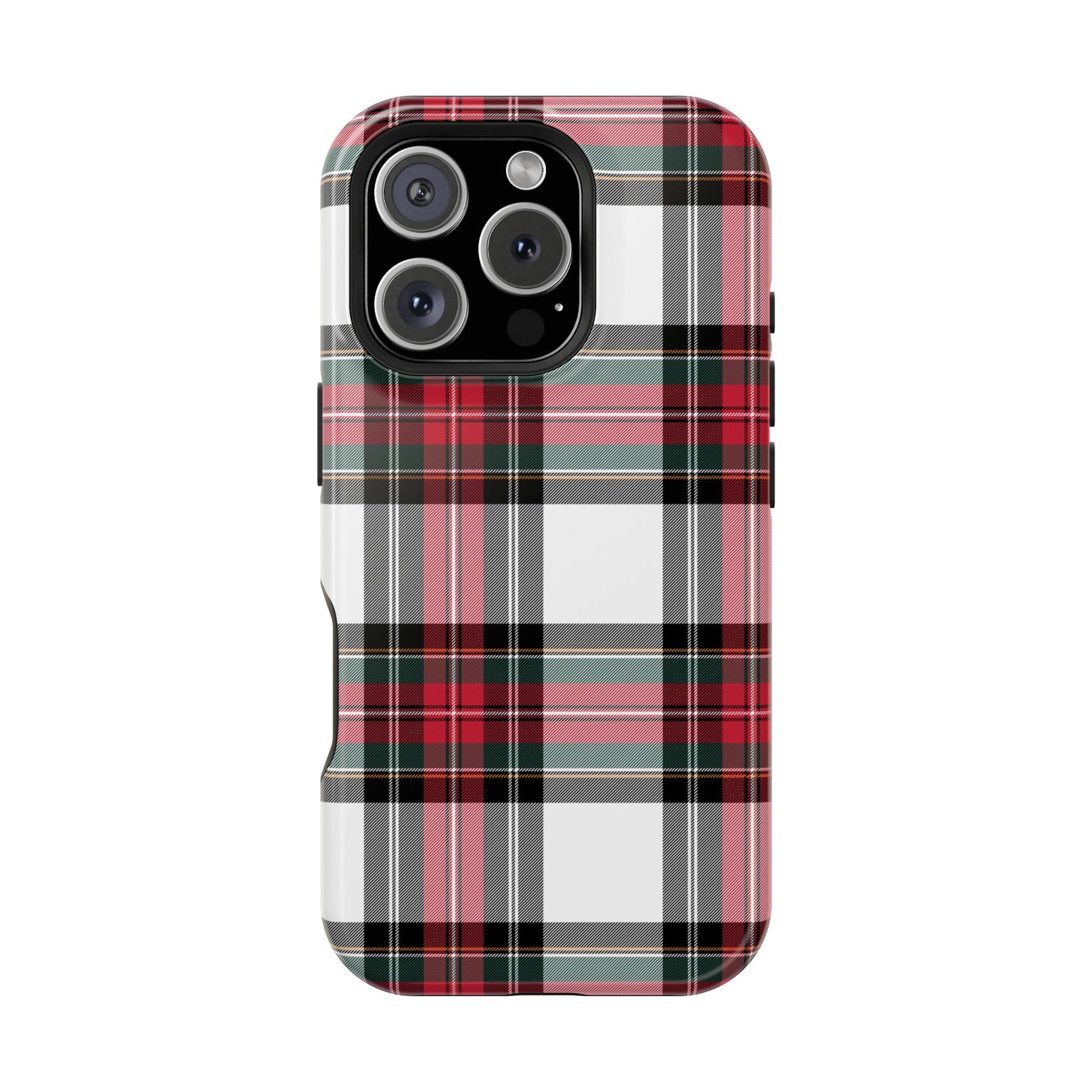 New Tartan Christmas Plaid Impact-Resistant Cases, iPhone, Samsung