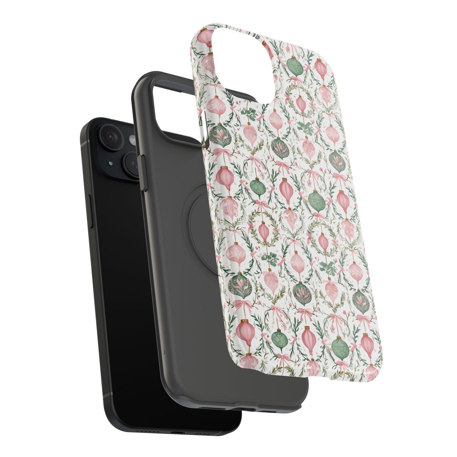 Holiday Ornaments Impact-Resistant Phone Case, iPhone, Samsung