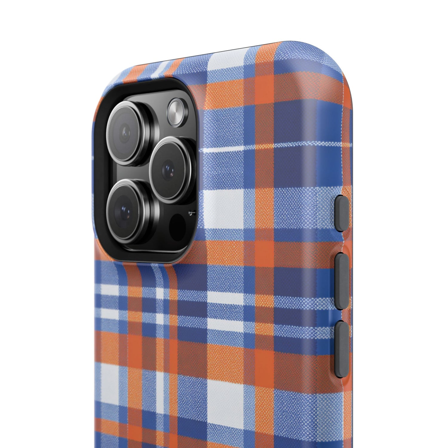 Impact-Resistant Phone Case- Florida Plaid