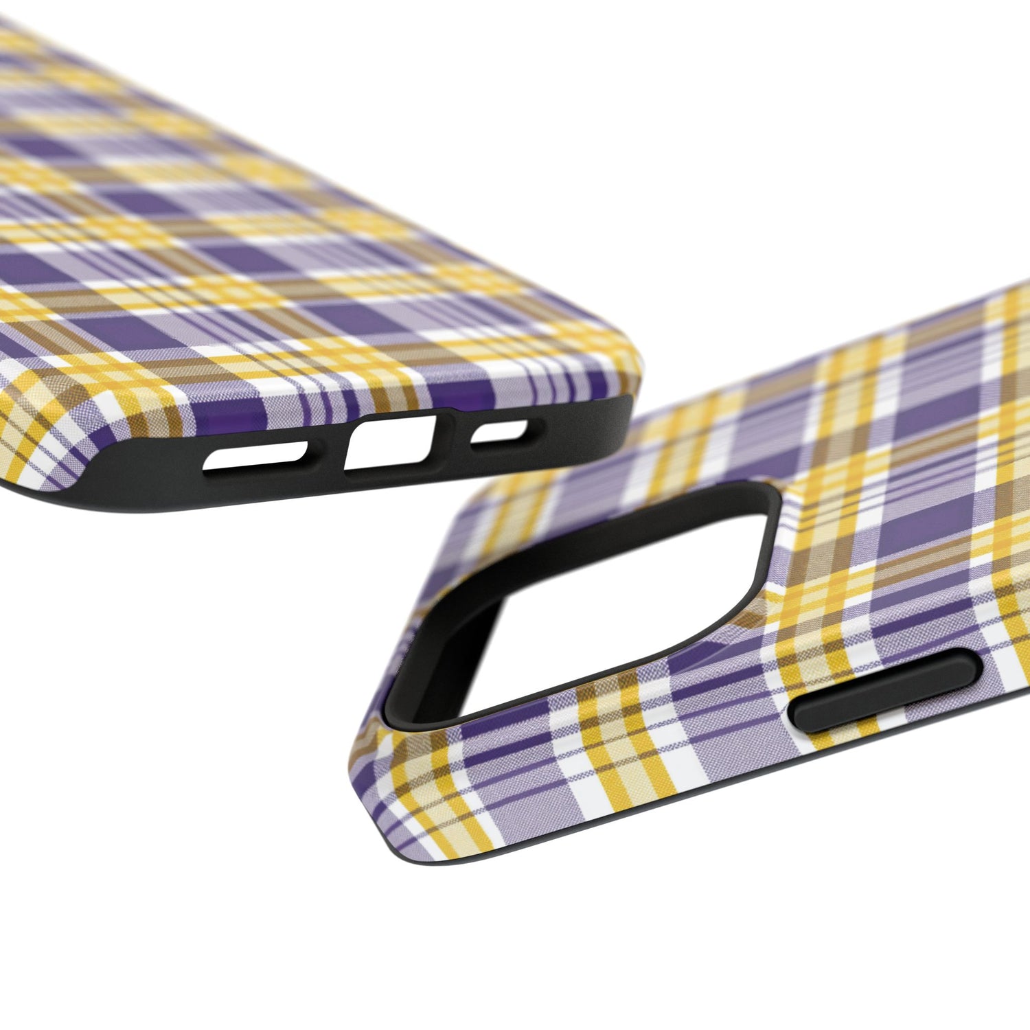 Impact-Resistant Phone Case- Louisiana Plaid