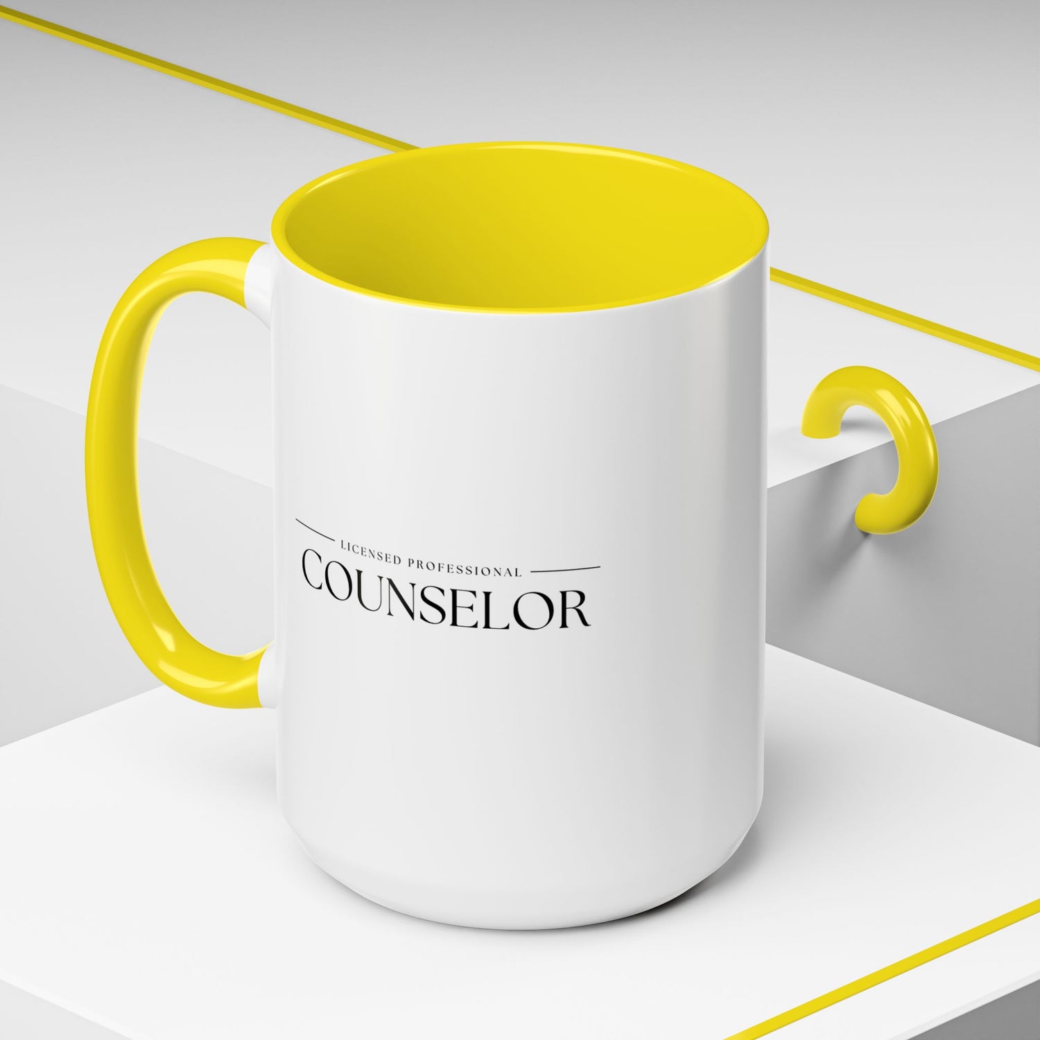 Mug - Licensed Professional Counselor Accent Coffee Mug (11, 15oz)