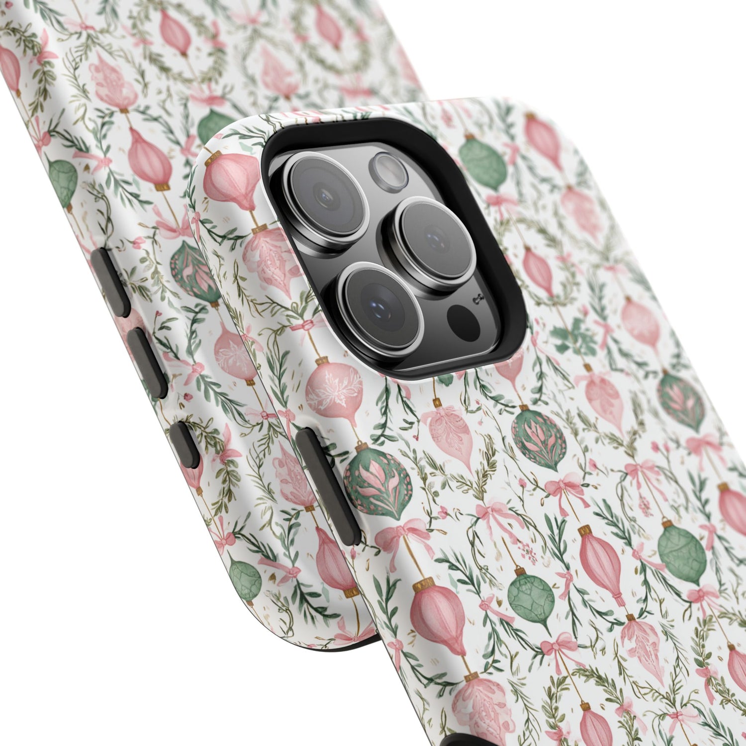 Holiday Ornaments Impact-Resistant Phone Case, iPhone, Samsung