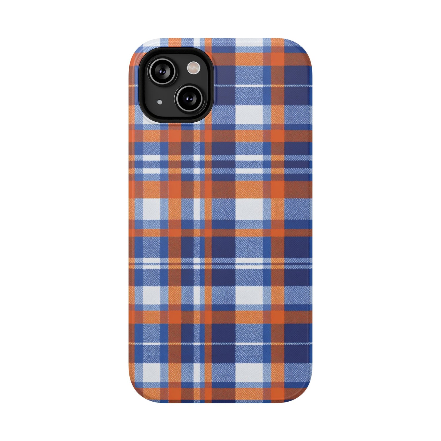 Impact-Resistant Phone Case- Florida Plaid
