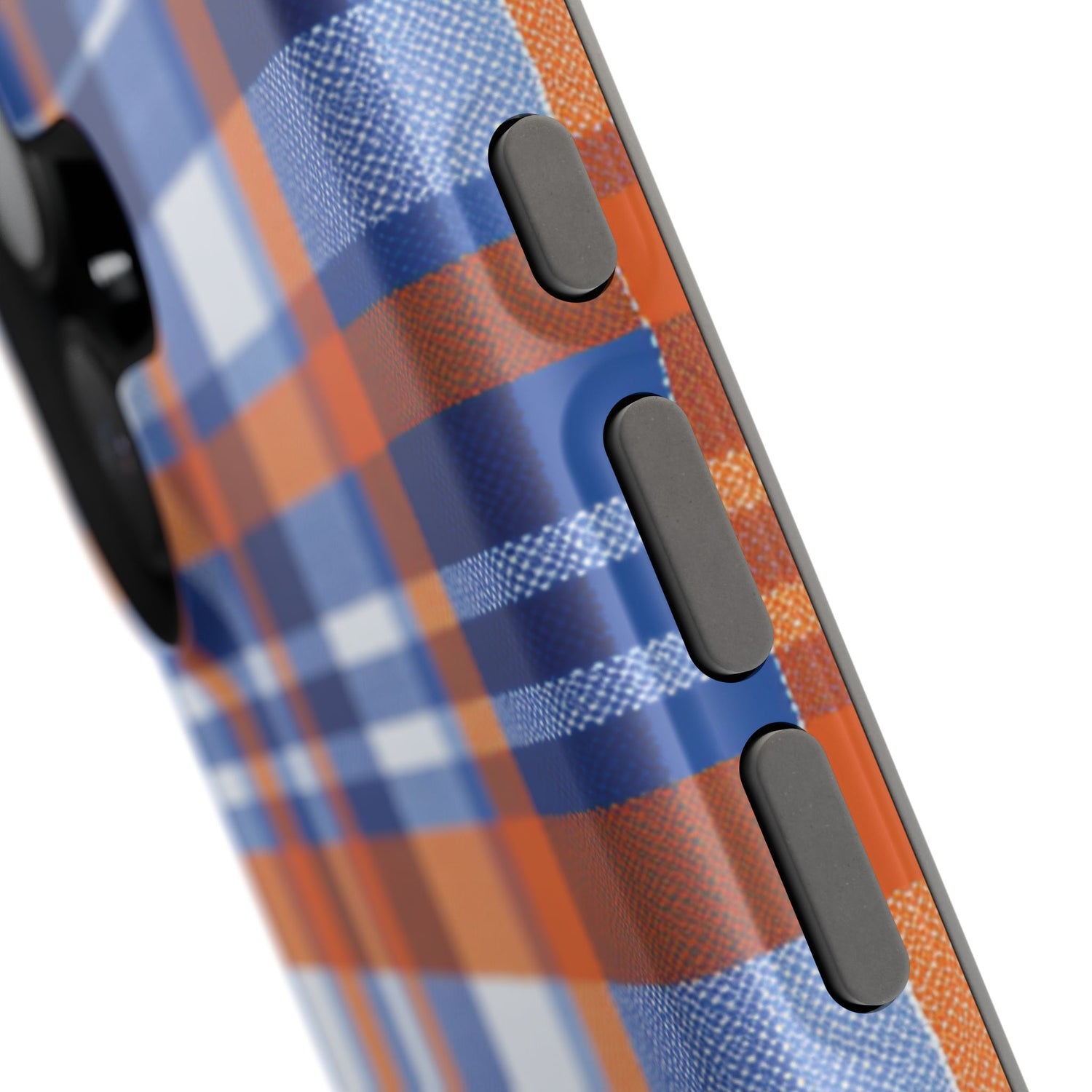 Impact-Resistant Phone Case- Florida Plaid