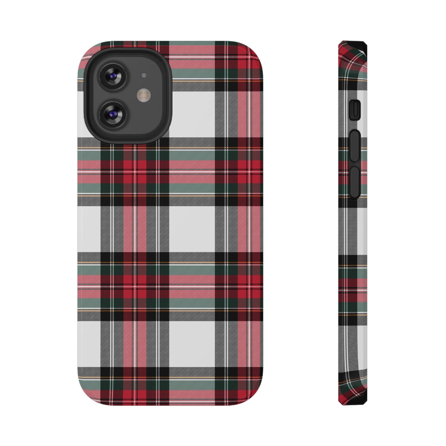 New Tartan Christmas Plaid Impact-Resistant Cases, iPhone, Samsung