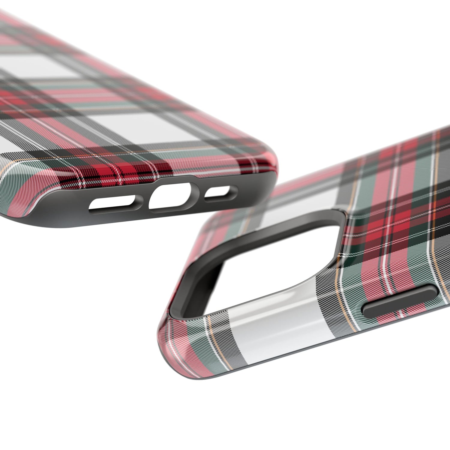 New Tartan Christmas Plaid Impact-Resistant Cases, iPhone, Samsung