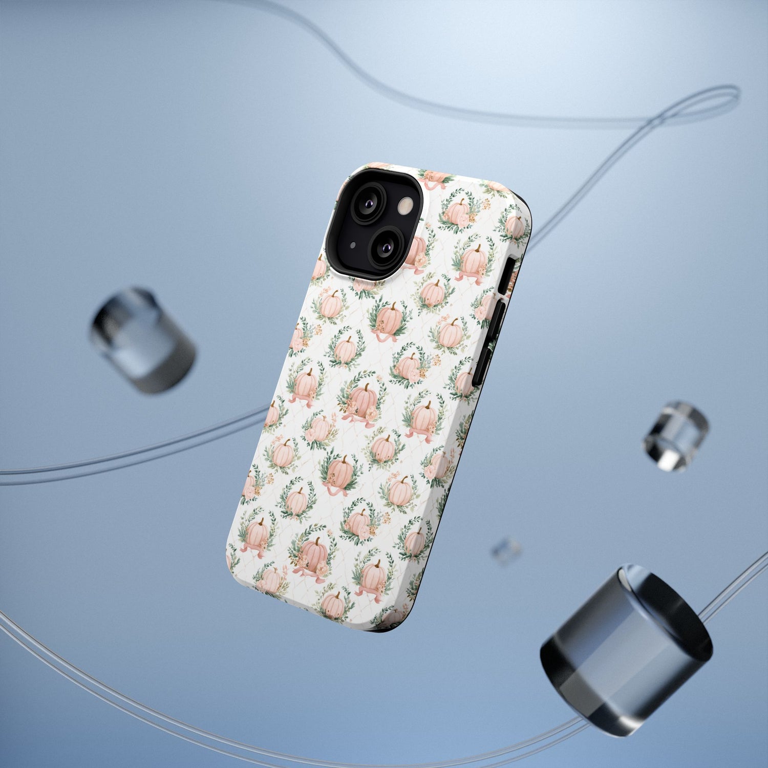 Elegant Pumpkin Impact-Resistant Phone Case, iPhone, Samsung