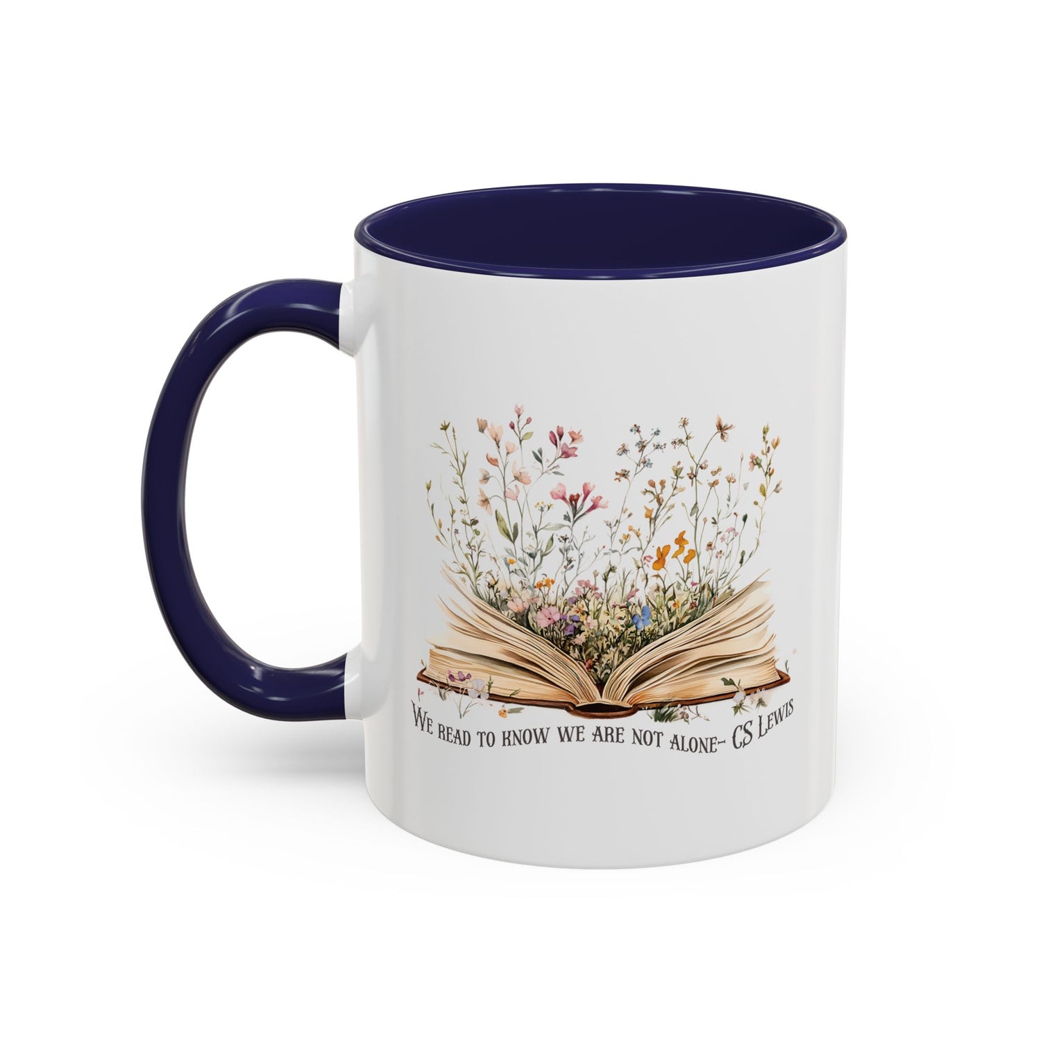 Reading Quote Accent Coffee Mug