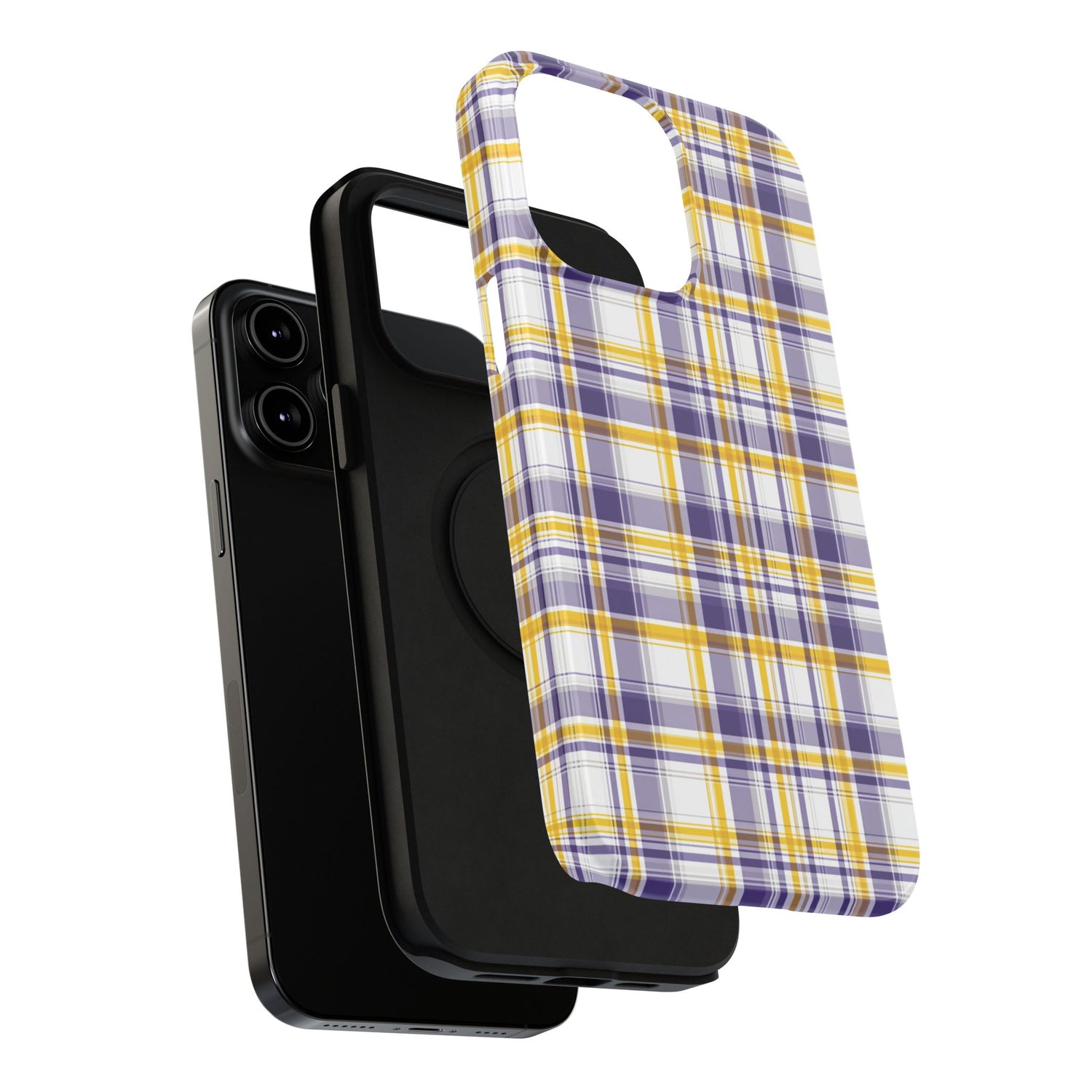 Louisiana Plaid Impact-Resistant Phone Case