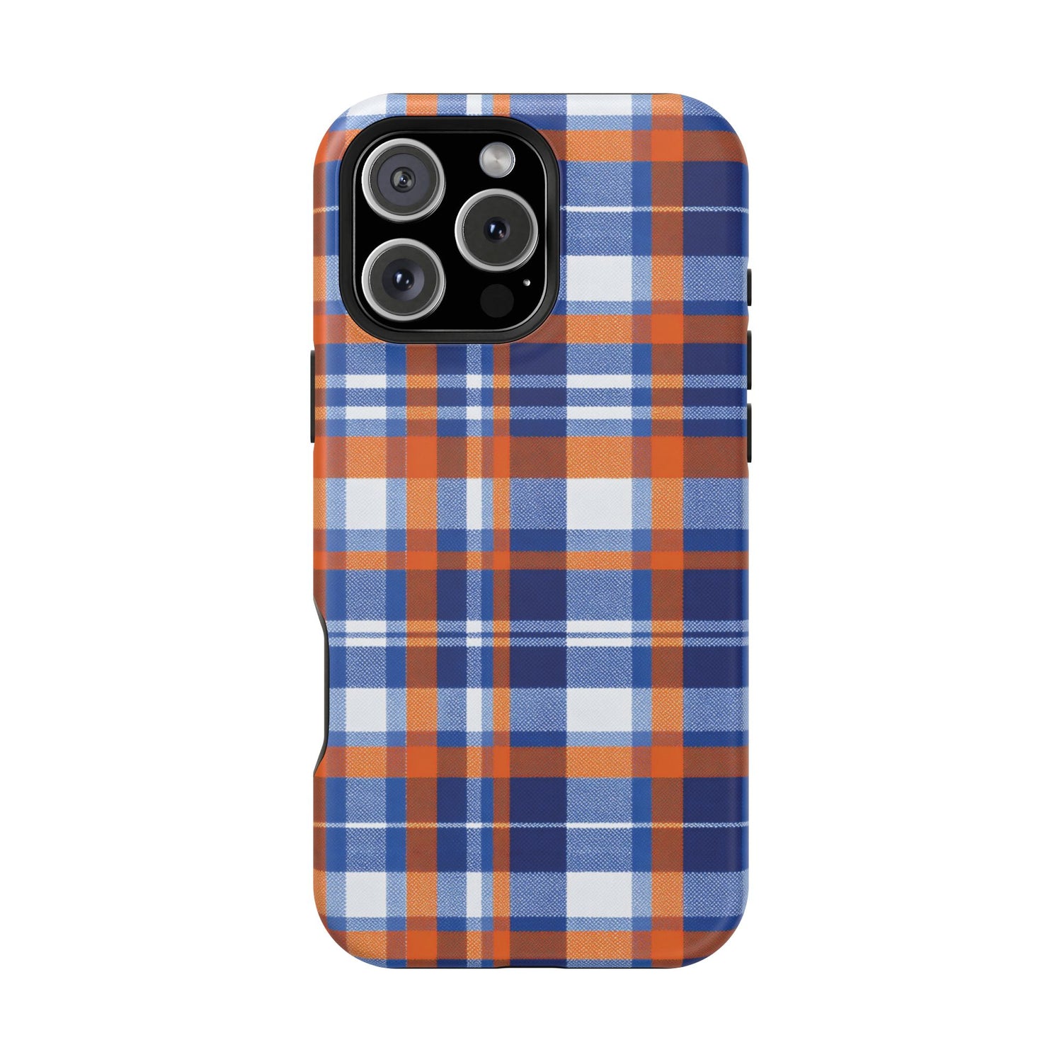 Impact-Resistant Phone Case- Florida Plaid