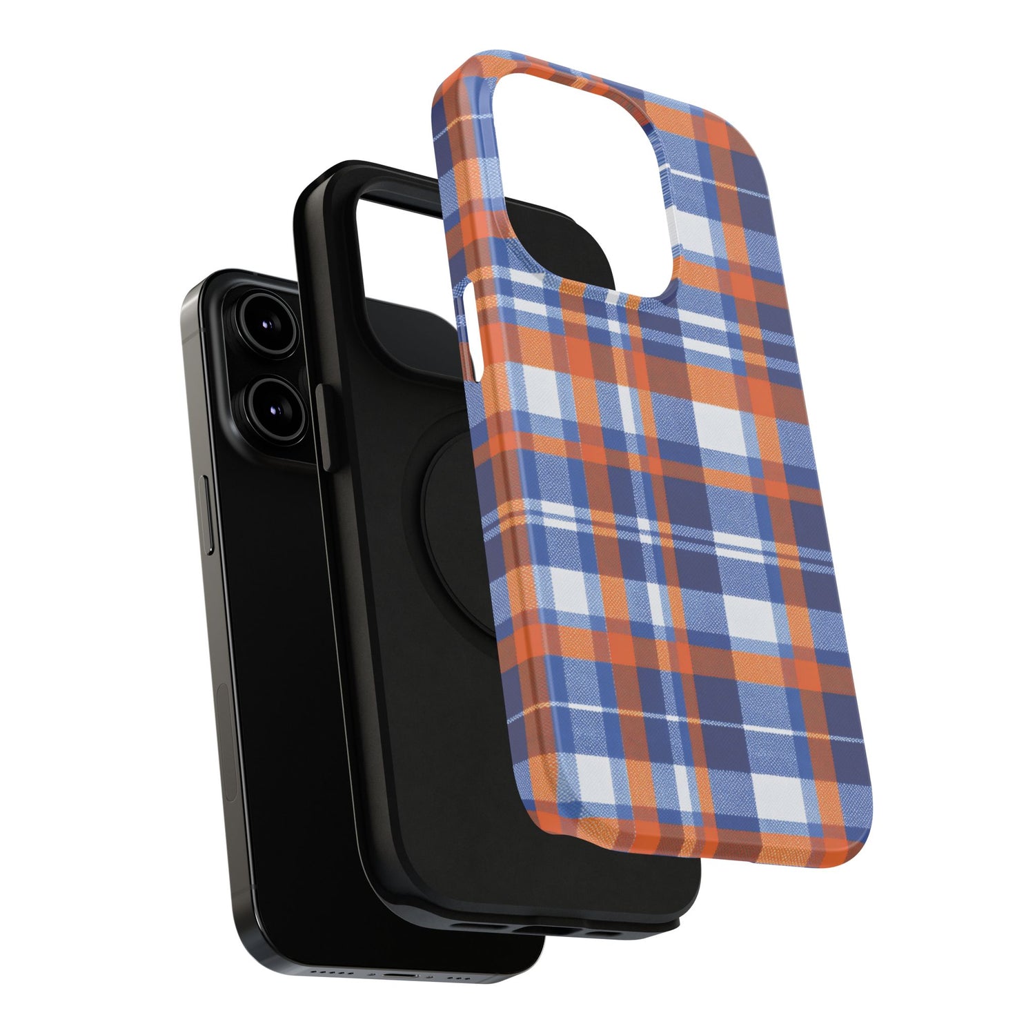 Impact-Resistant Phone Case- Florida Plaid