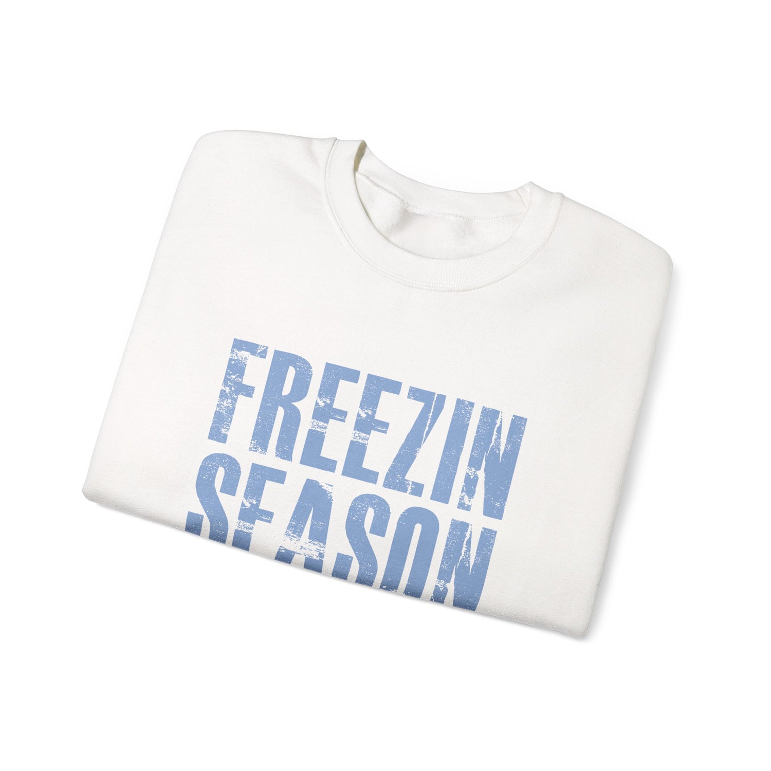 Cozy Freezin' Season Gildan Crewneck Sweatshirt