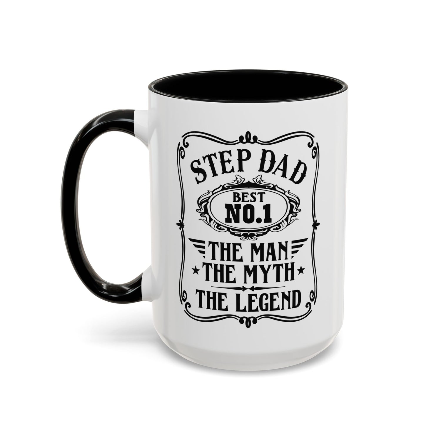 Step Dad Mug:The Man The Myth The Legend - Father's Day Gift