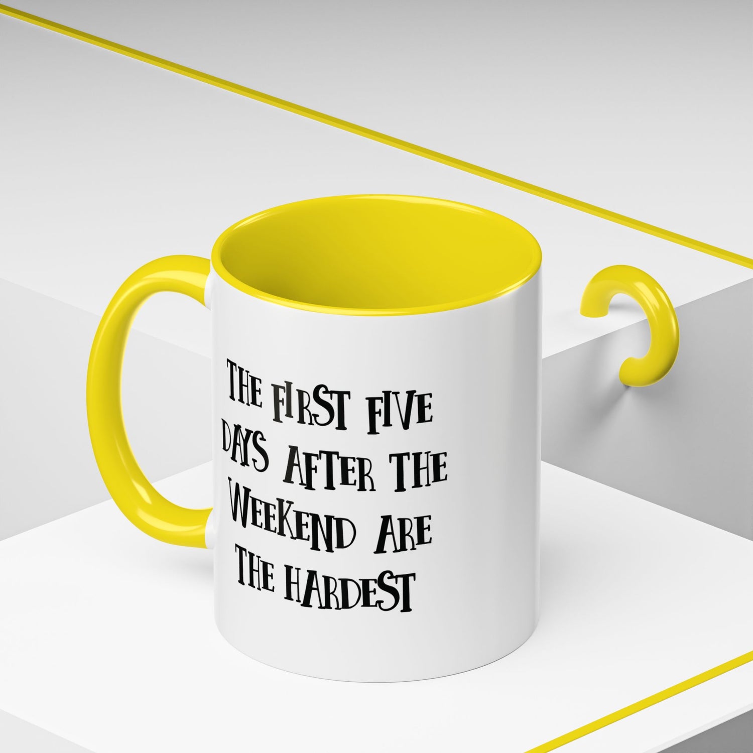 Motivational Coffee Mug, Cute Coffee Cup, Office Humor Mug, Gift for Her, Inspirational Tea Mug, Weekend Recovery Cup